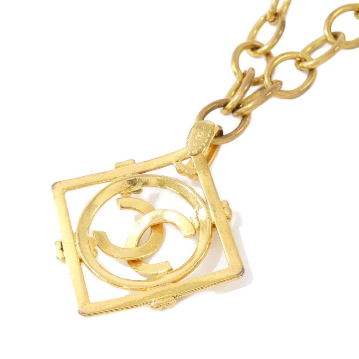 Chanel Coco Mark, Gold, Gold Plated, necklace