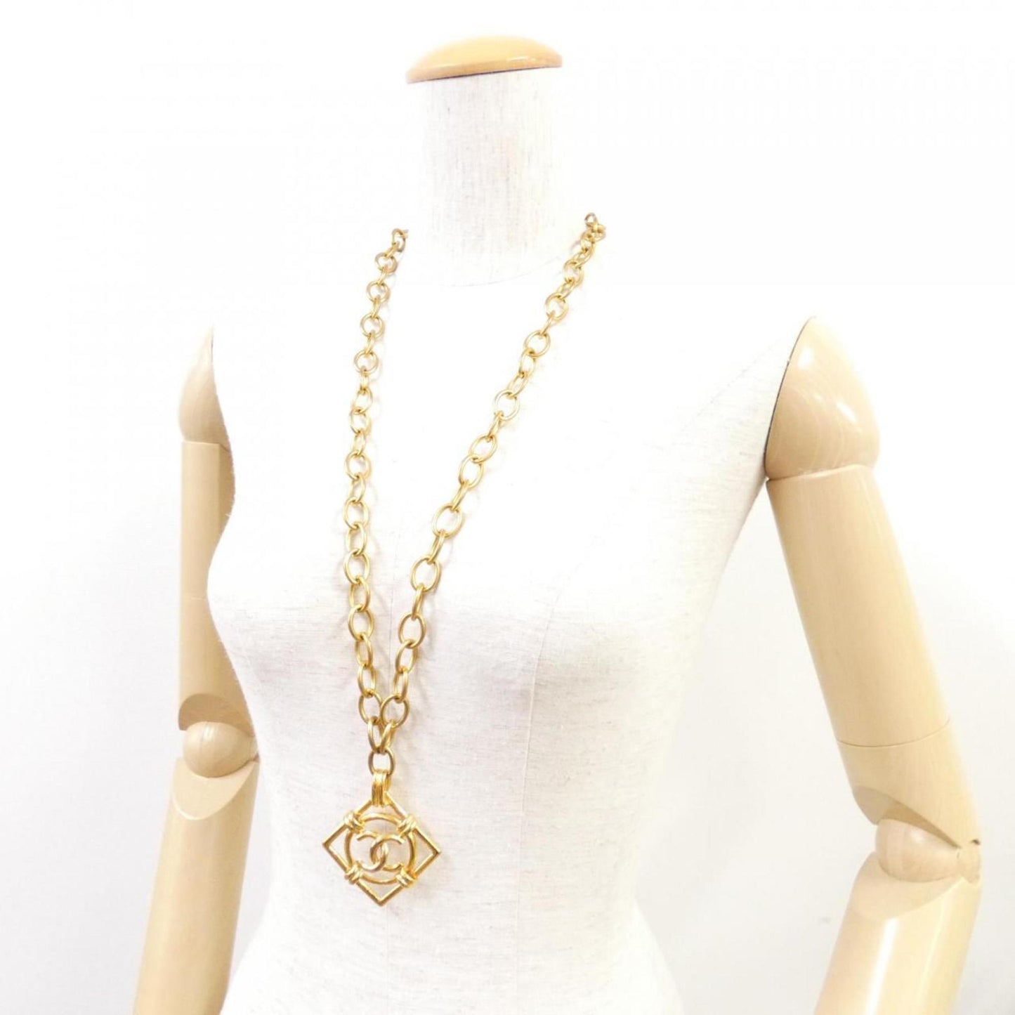 Chanel Coco Mark, Gold, Gold Plated, necklace