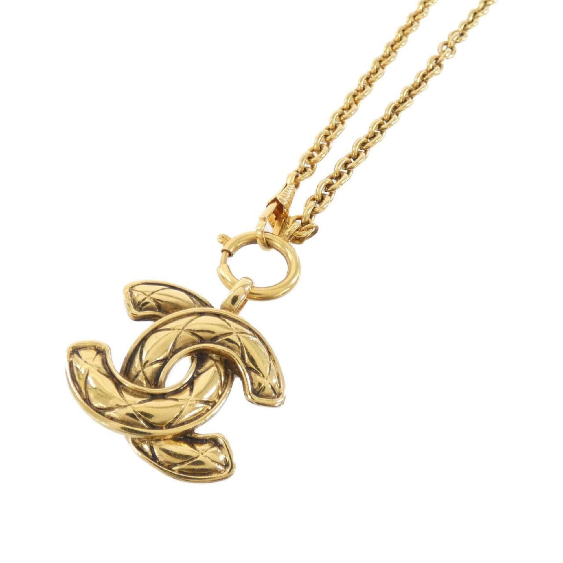 Chanel Coco Mark, Gold, Gold Plated, necklace