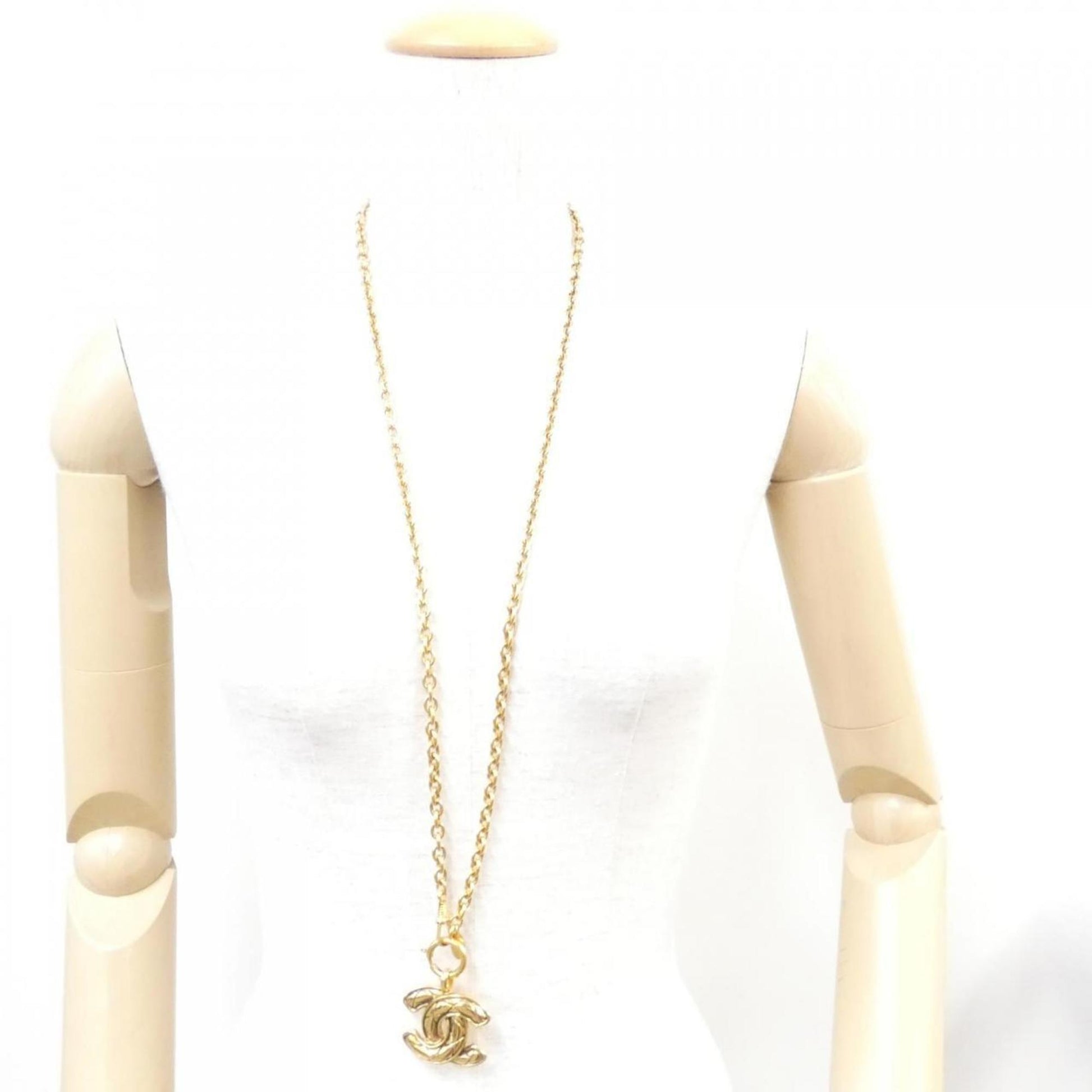 Chanel Coco Mark, Gold, Gold Plated, necklace