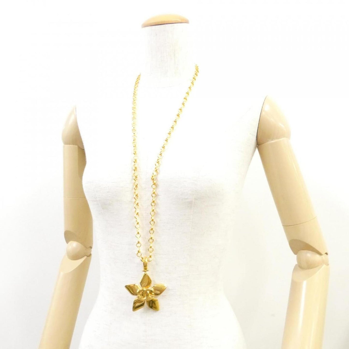 Chanel, Gold, Gold Plated, necklace