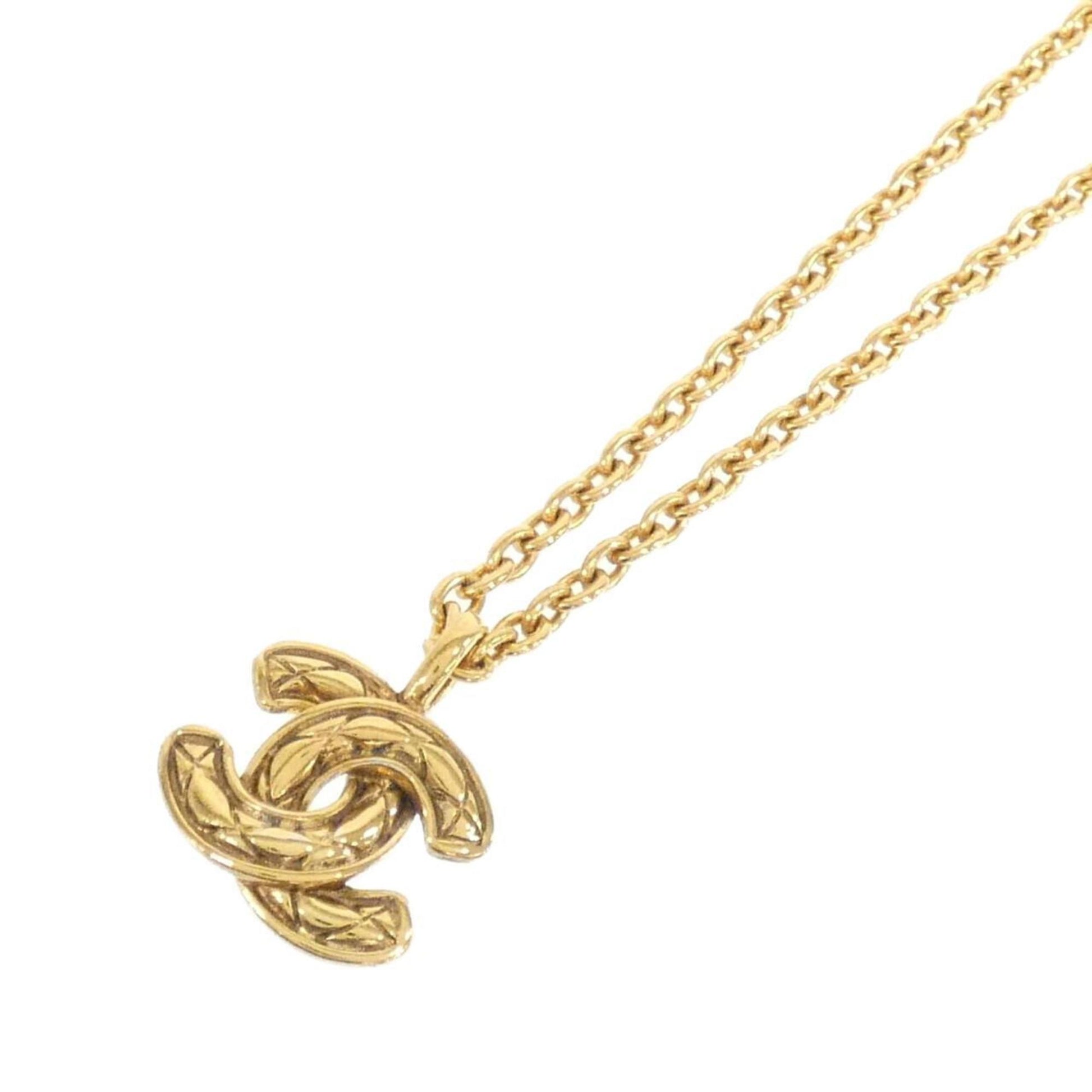 Chanel Coco Mark, Gold, Gold Plated, necklace