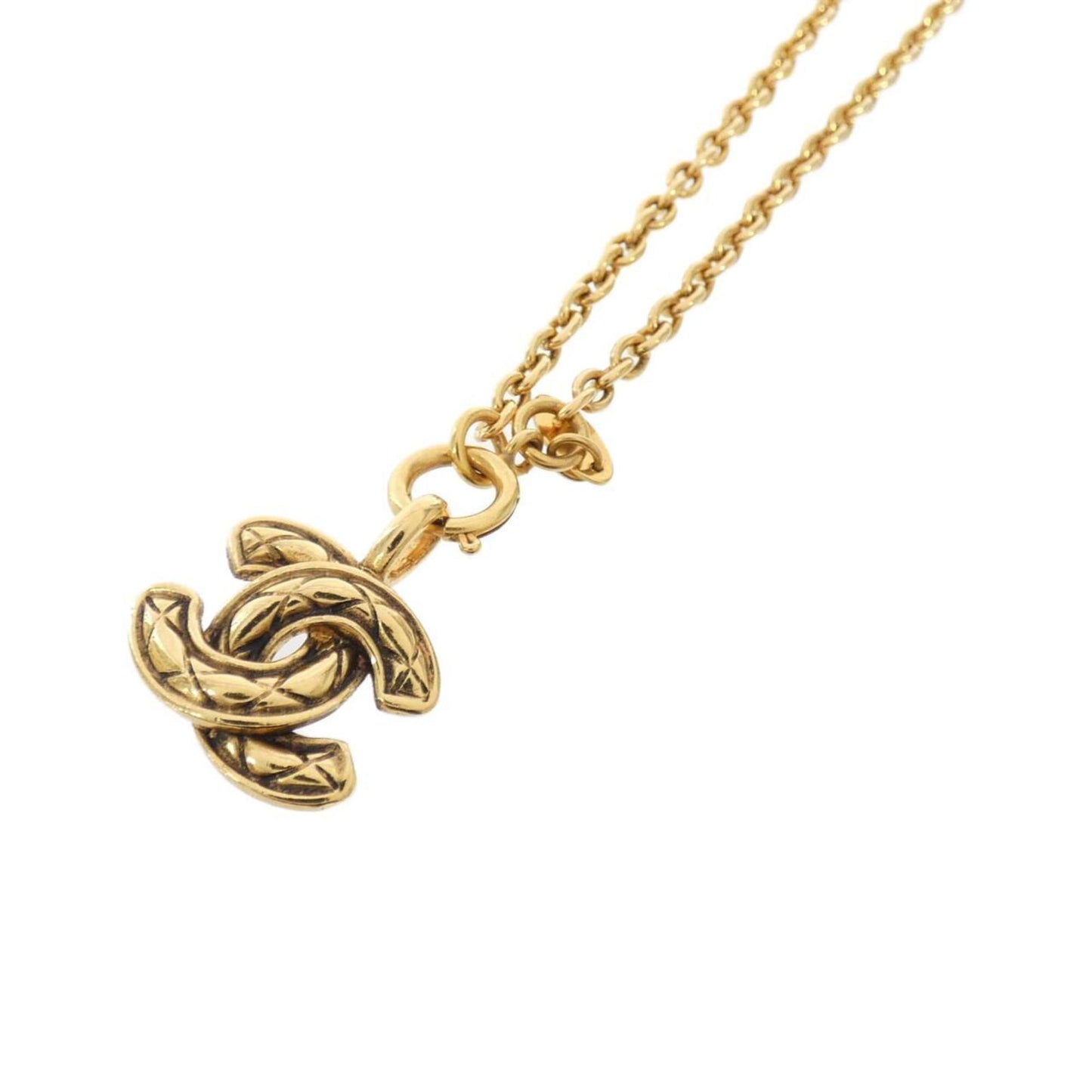 Chanel Coco Mark, Gold, Gold Plated, necklace