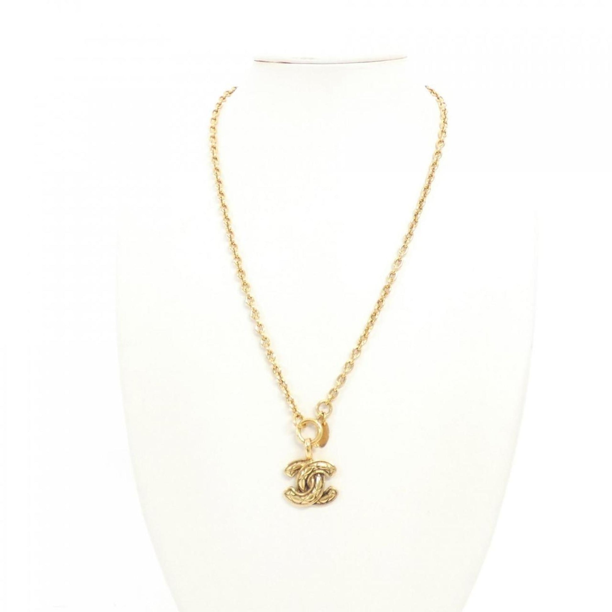 Chanel Coco Mark, Gold, Gold Plated, necklace