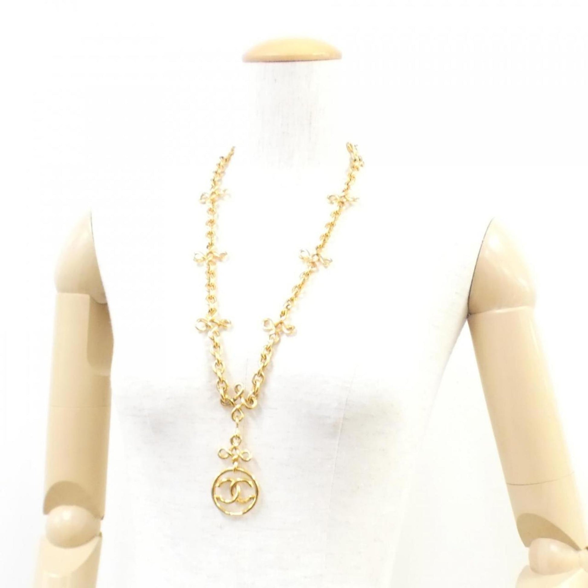 Chanel Coco Mark, Gold, Gold Plated, necklace