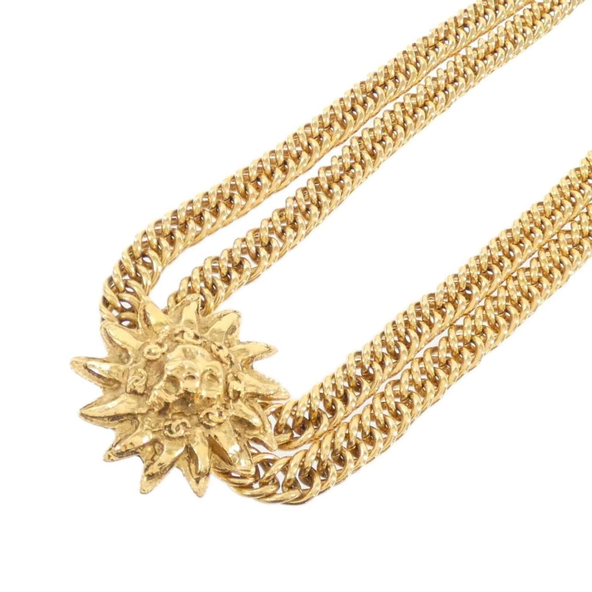 Chanel, Gold, Gold Plated, necklace