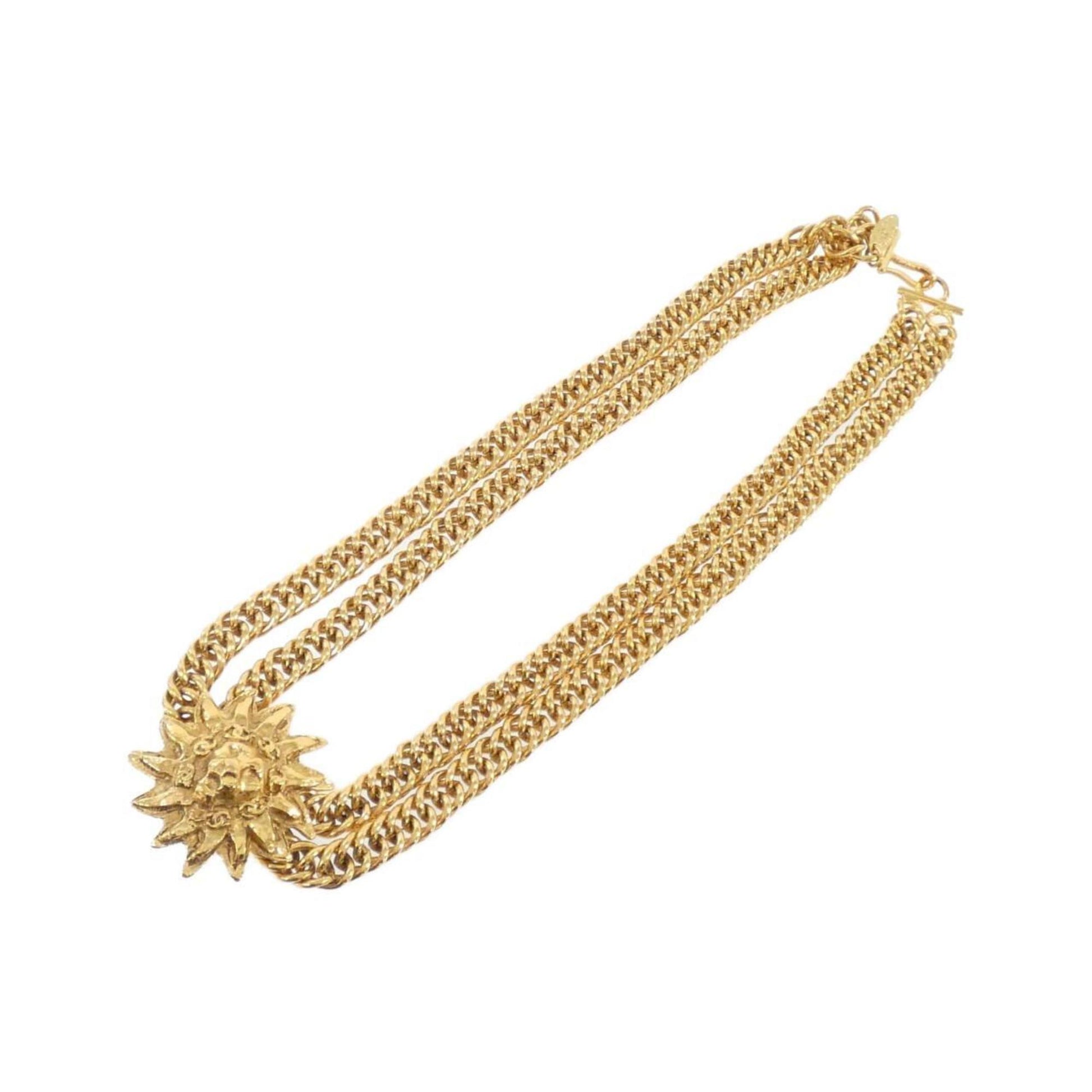 Chanel, Gold, Gold Plated, necklace