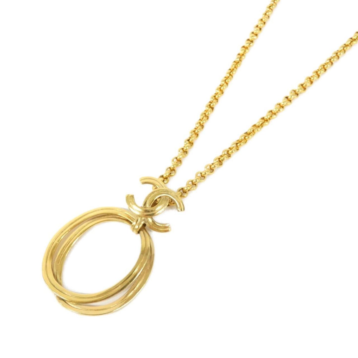 Chanel Coco Mark, Gold, Gold Plated, necklace