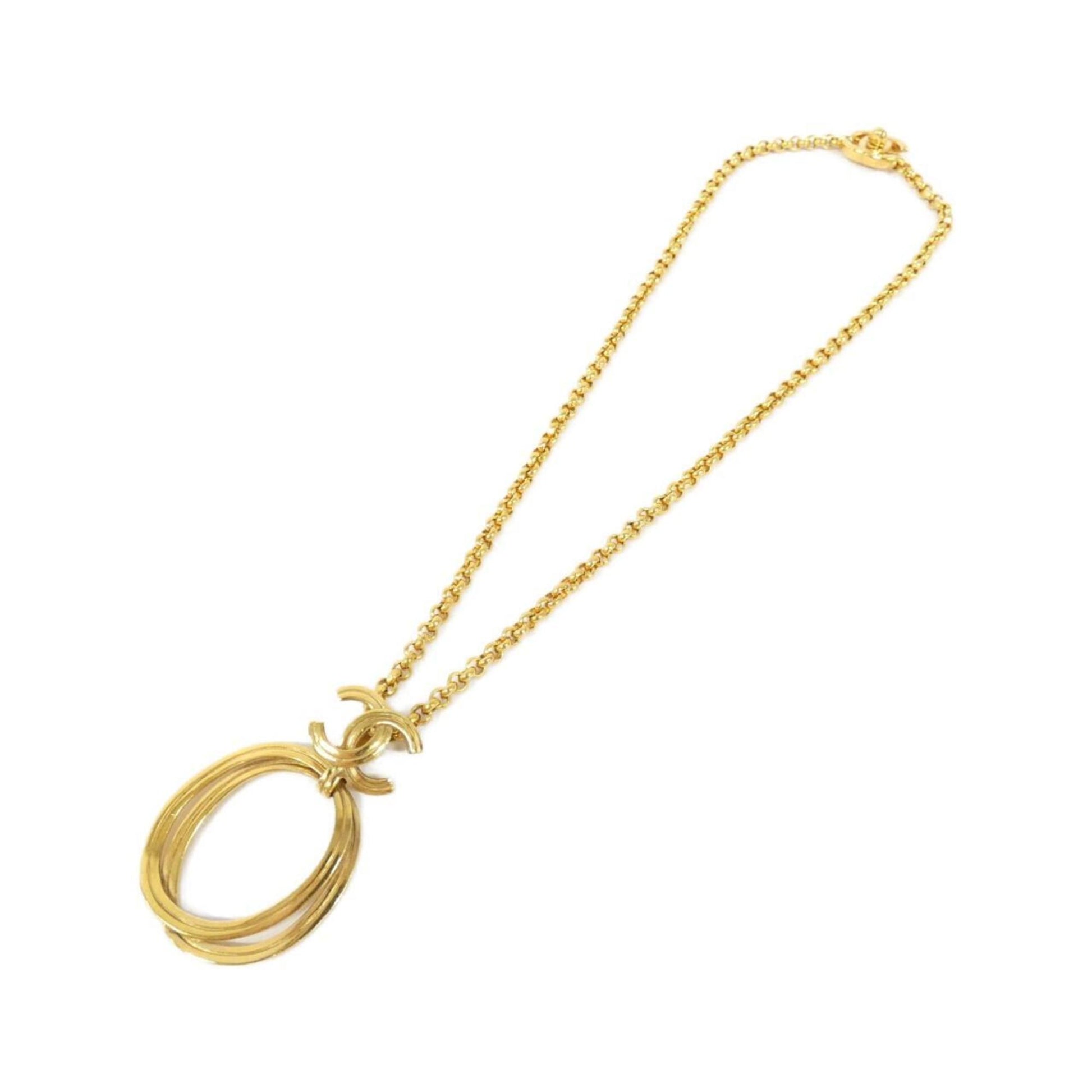 Chanel Coco Mark, Gold, Gold Plated, necklace