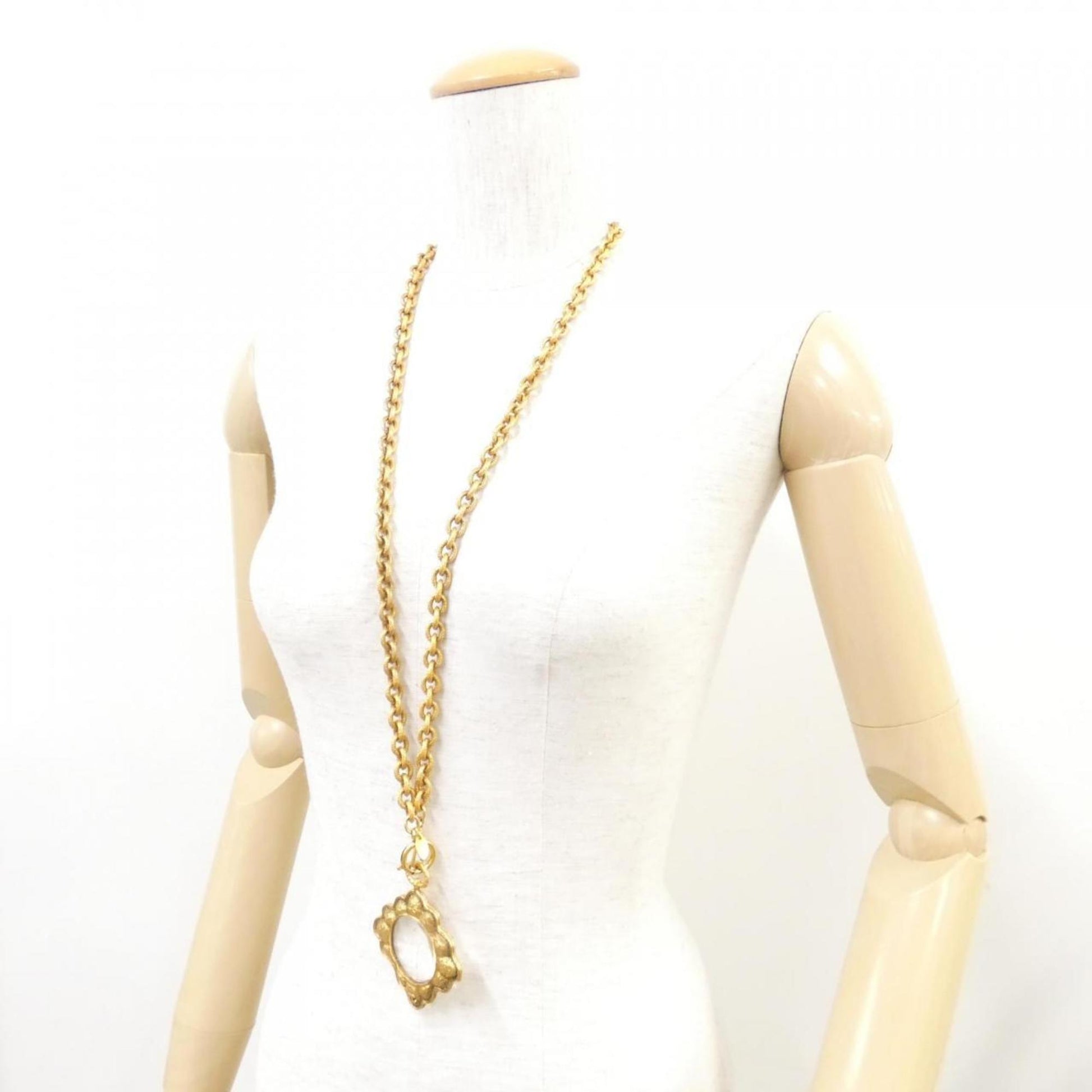 Chanel, Gold, Gold Plated, necklace