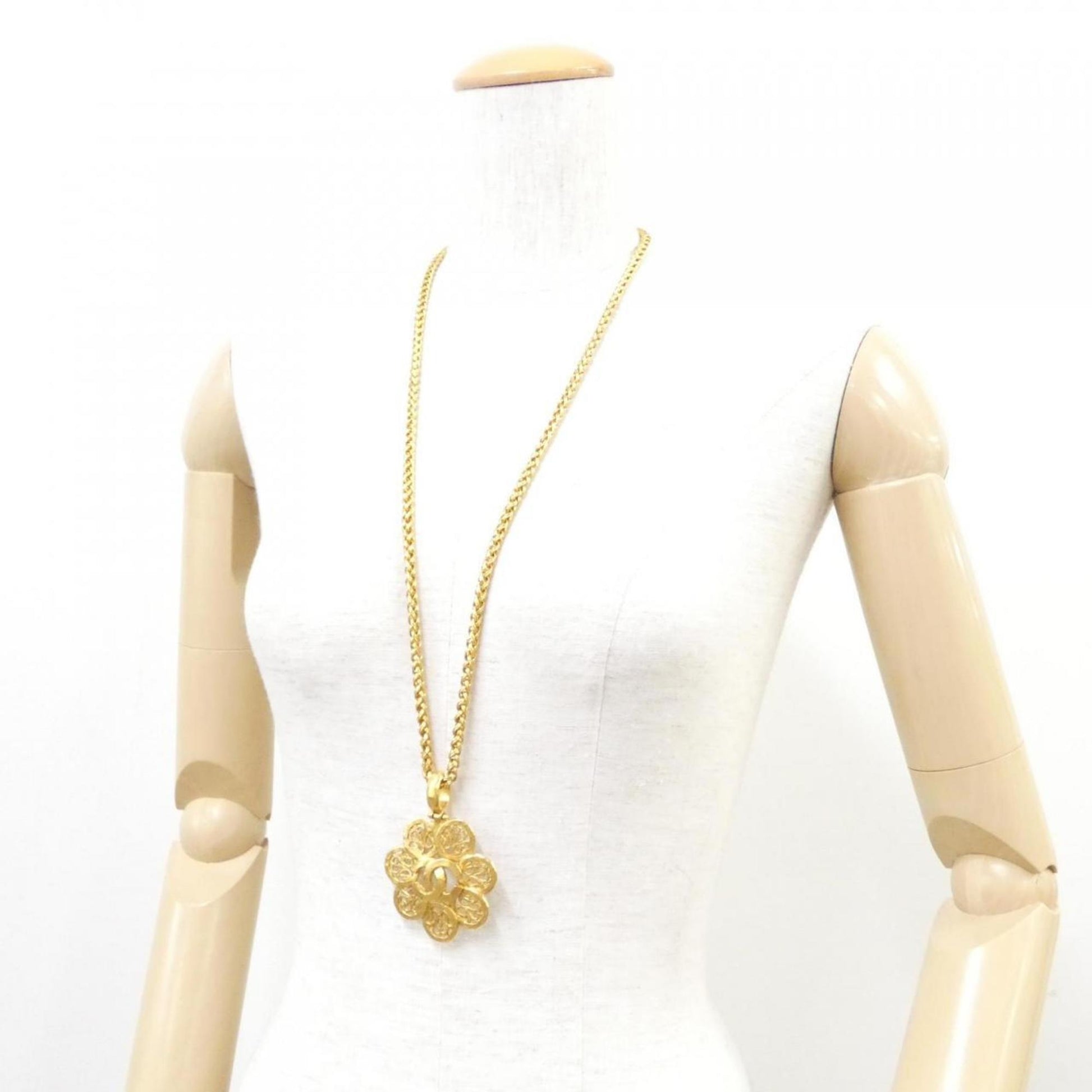 Chanel Coco Mark, Gold, Gold Plated, necklace