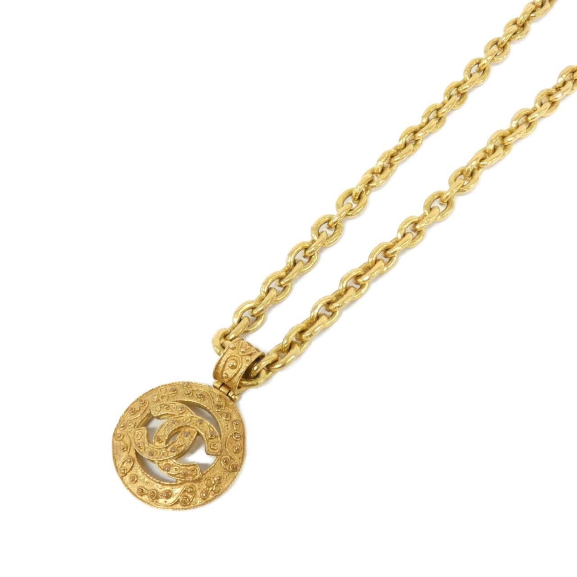 Chanel Coco Mark, Gold, Gold Plated, necklace