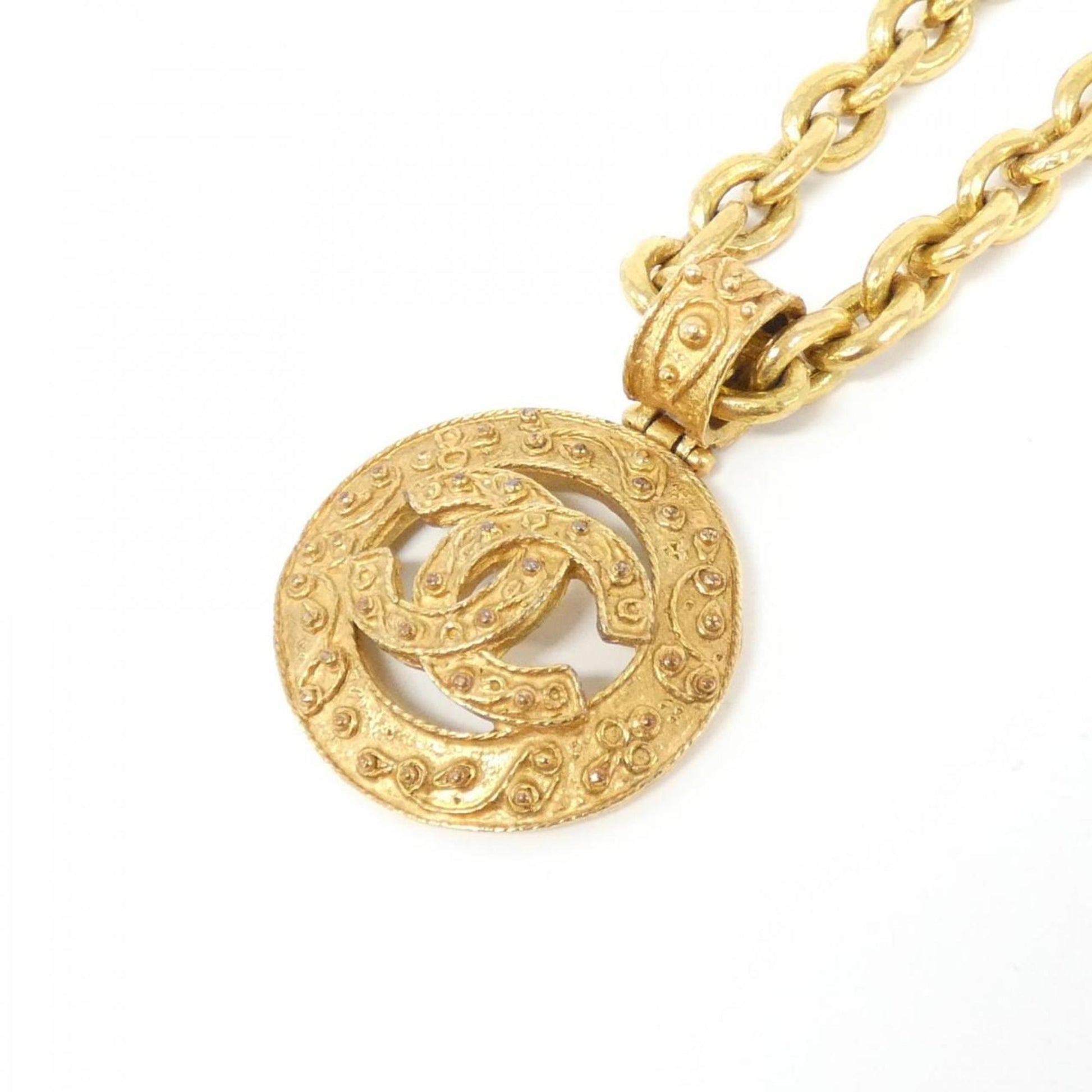 Chanel Coco Mark, Gold, Gold Plated, necklace