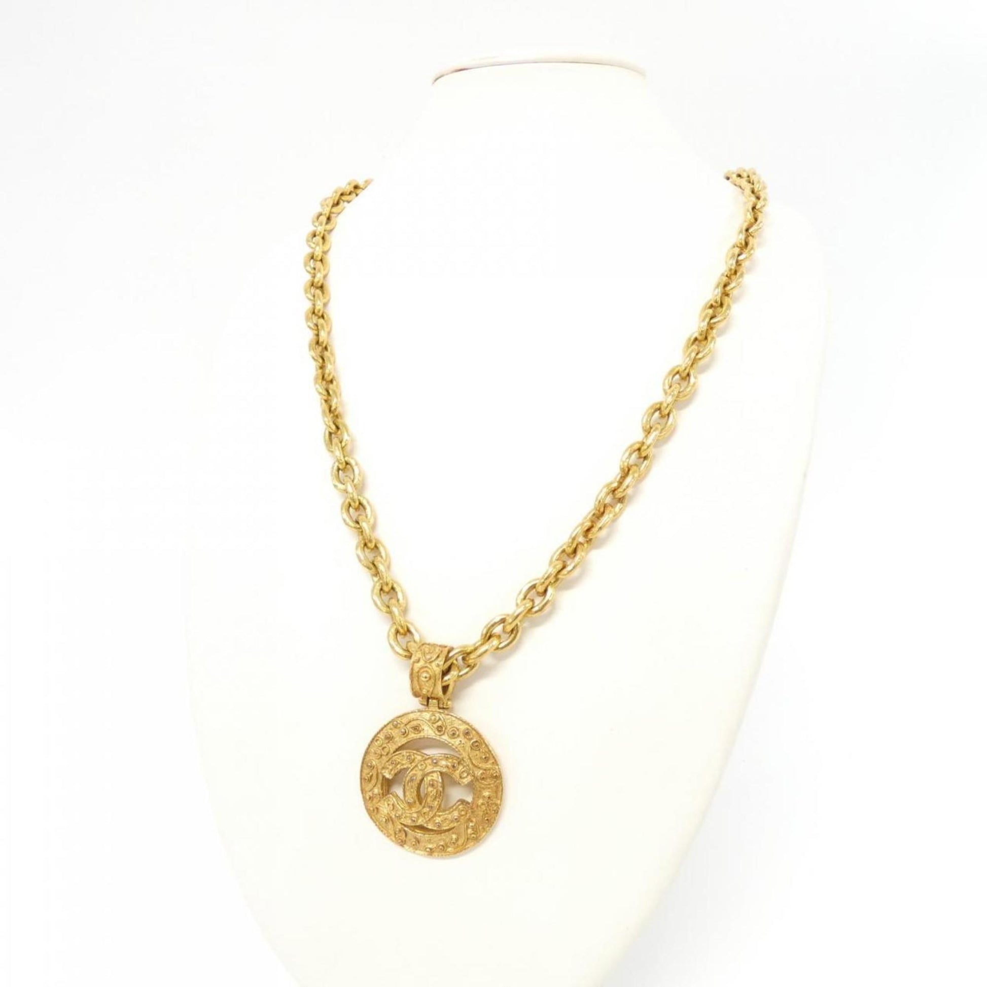 Chanel Coco Mark, Gold, Gold Plated, necklace