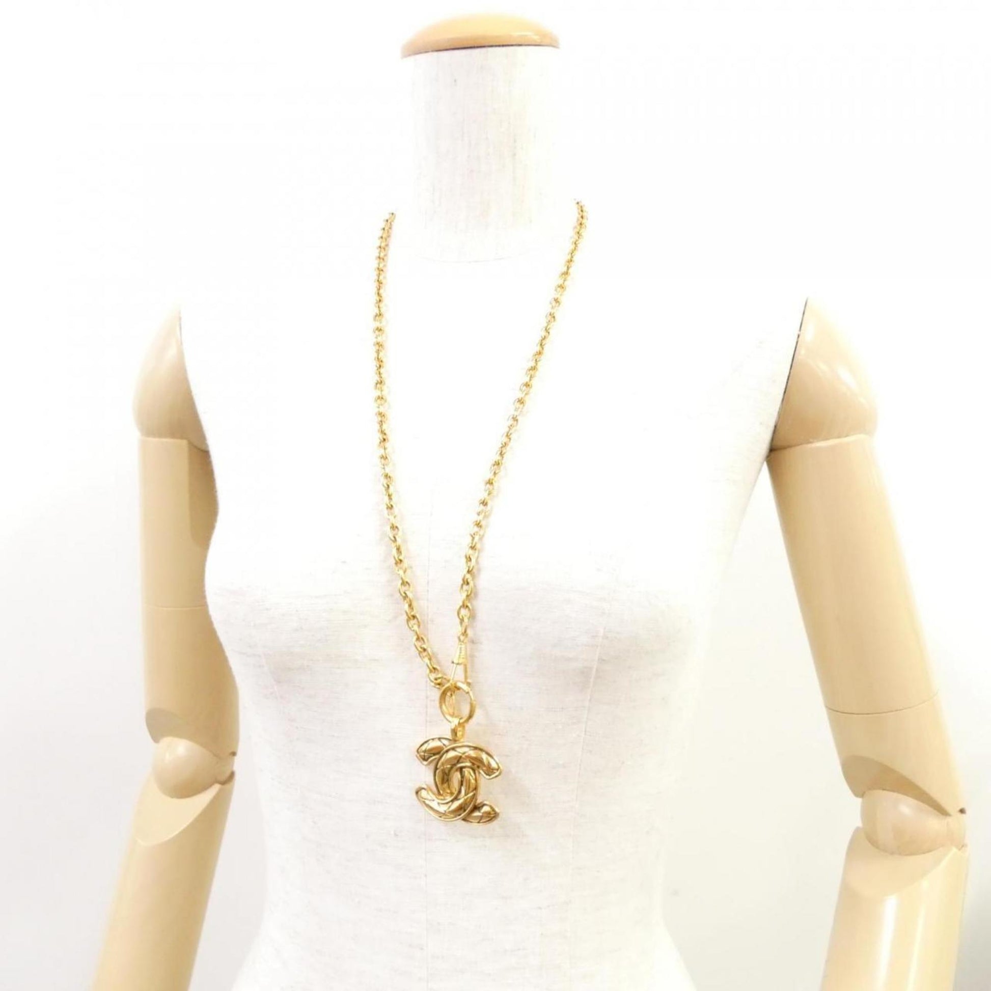 Chanel Coco Mark, Gold, Gold Plated, necklace