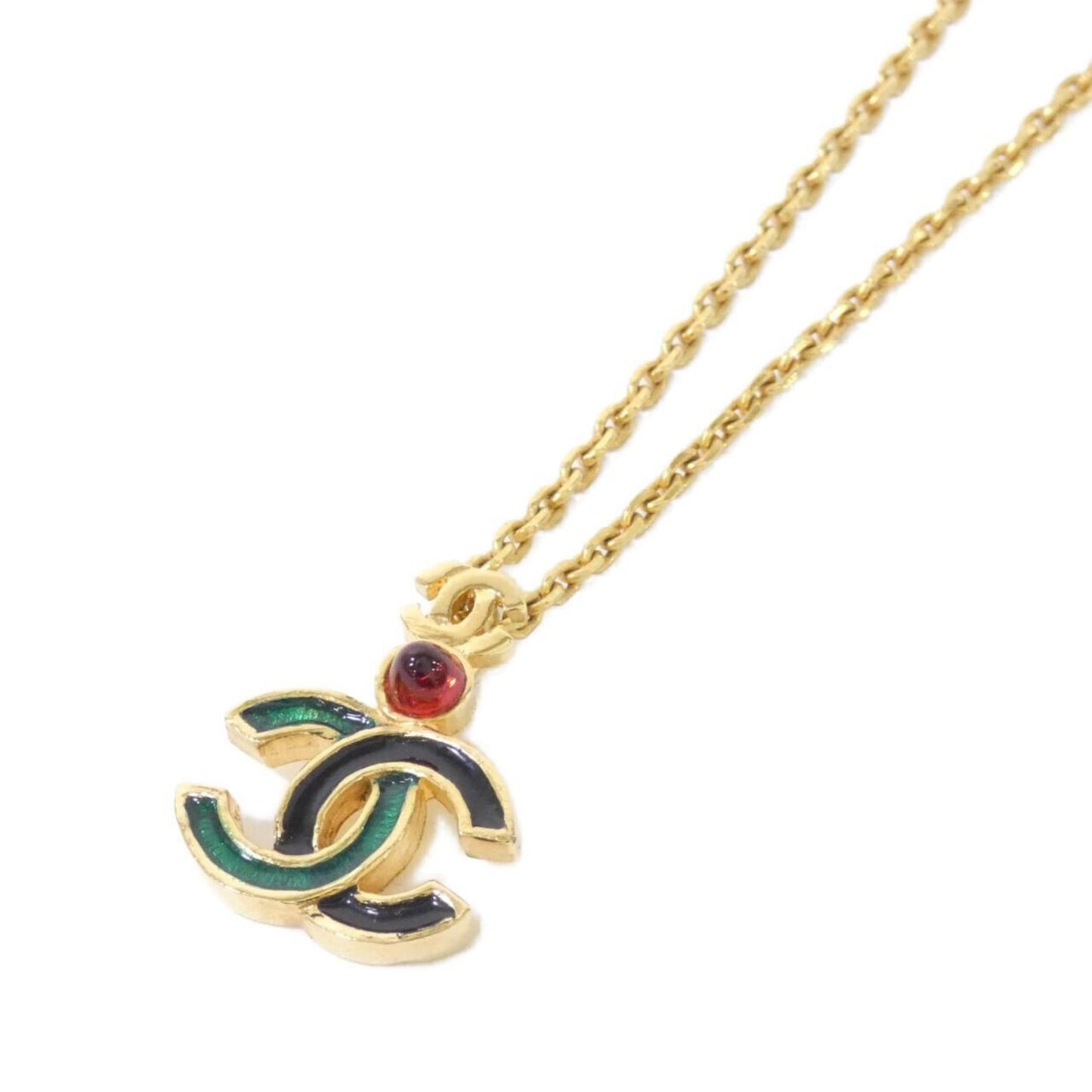 Chanel Coco Mark, Multicolour, Gold Plated, necklace