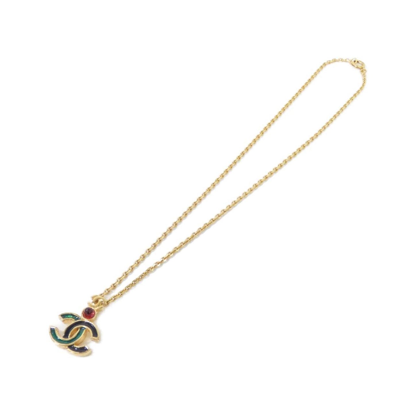 Chanel Coco Mark, Multicolour, Gold Plated, necklace