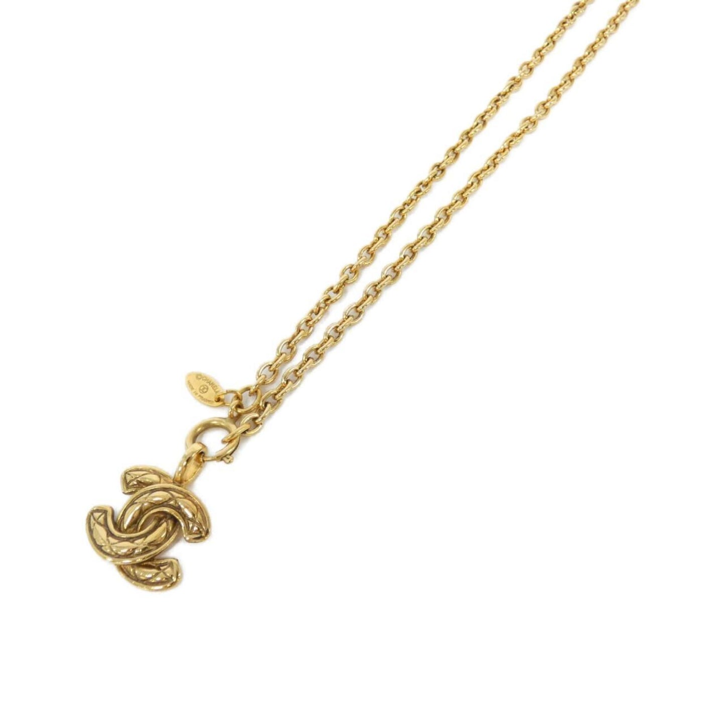 Chanel Coco Mark, Gold, Gold Plated, necklace