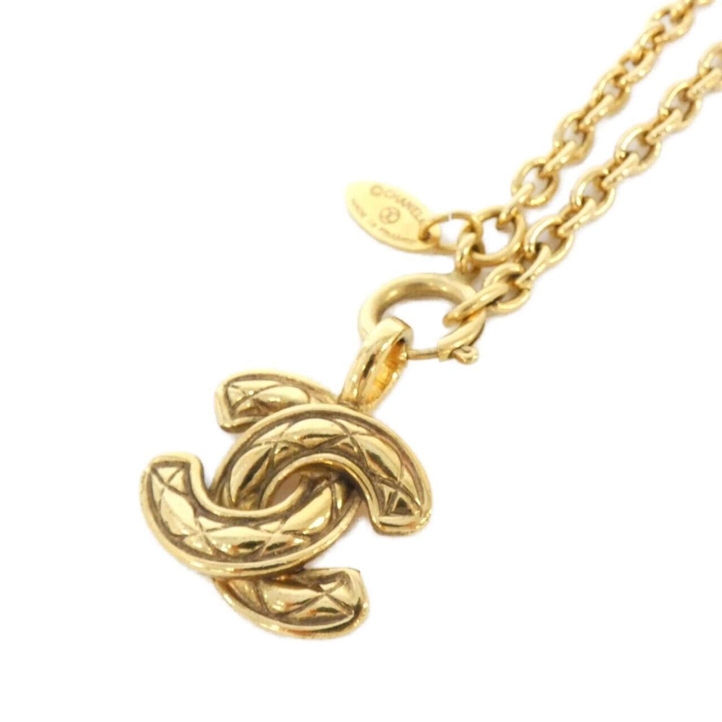 Chanel Coco Mark, Gold, Gold Plated, necklace