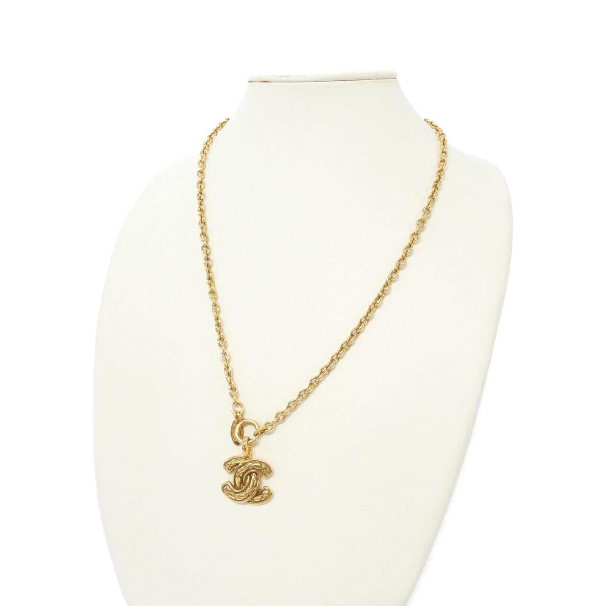 Chanel Coco Mark, Gold, Gold Plated, necklace