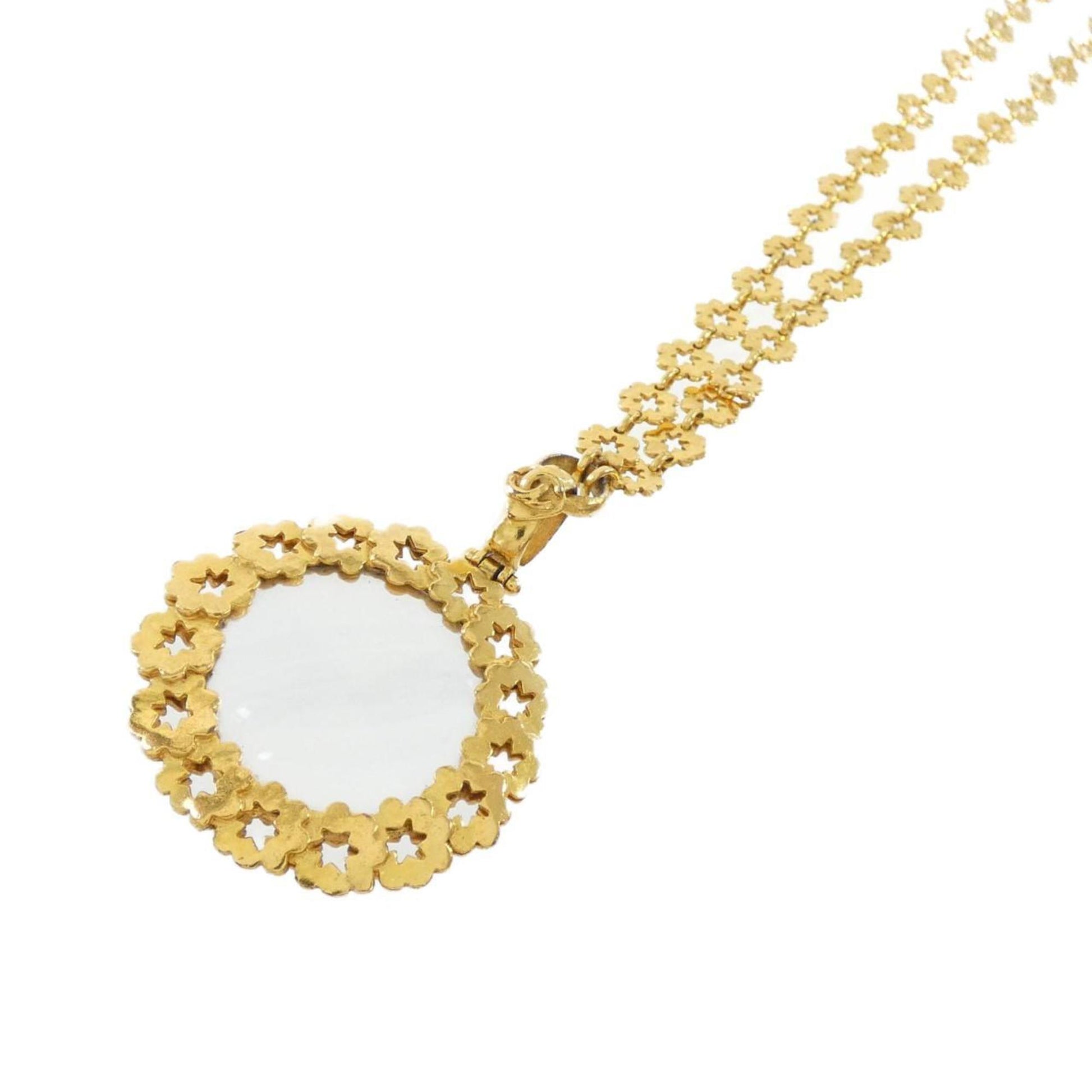 Chanel, Gold, Gold Plated, necklace