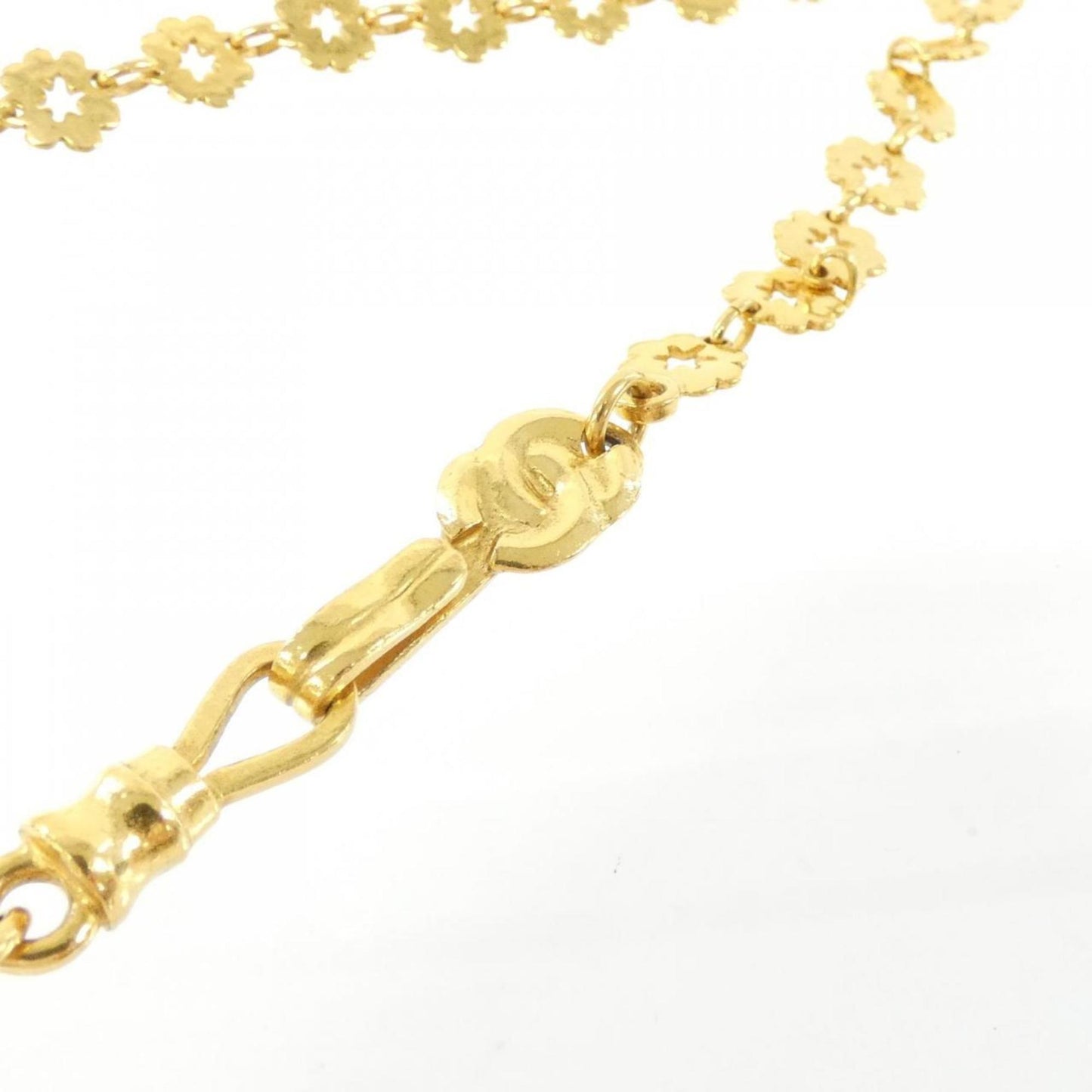 Chanel, Gold, Gold Plated, necklace