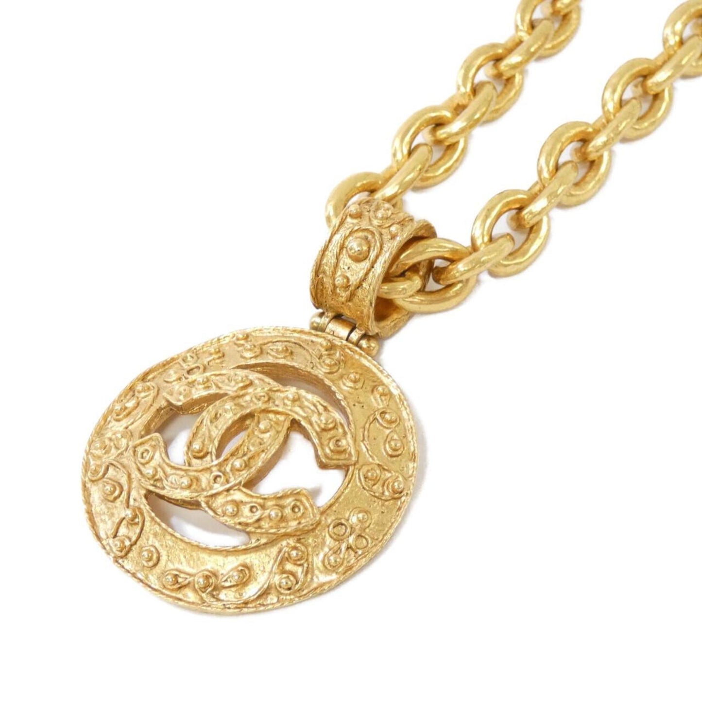 Chanel Coco Mark, Gold, Gold Plated, necklace