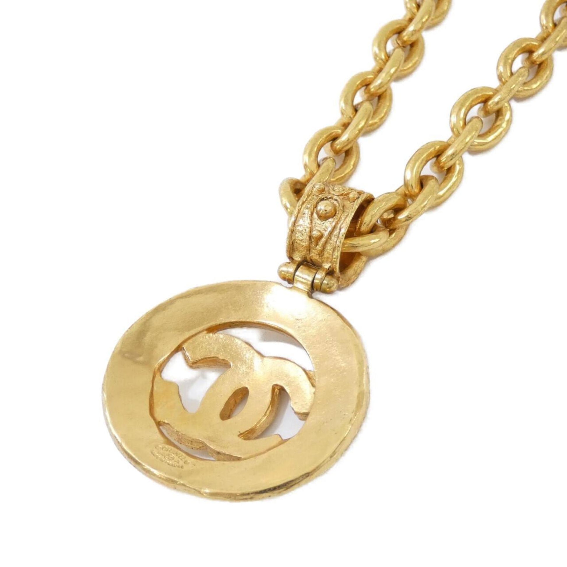 Chanel Coco Mark, Gold, Gold Plated, necklace