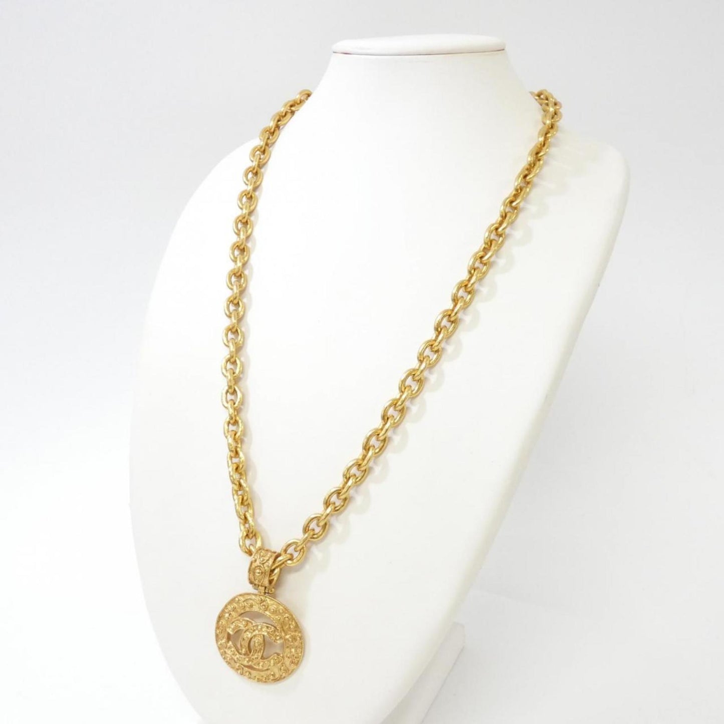 Chanel Coco Mark, Gold, Gold Plated, necklace