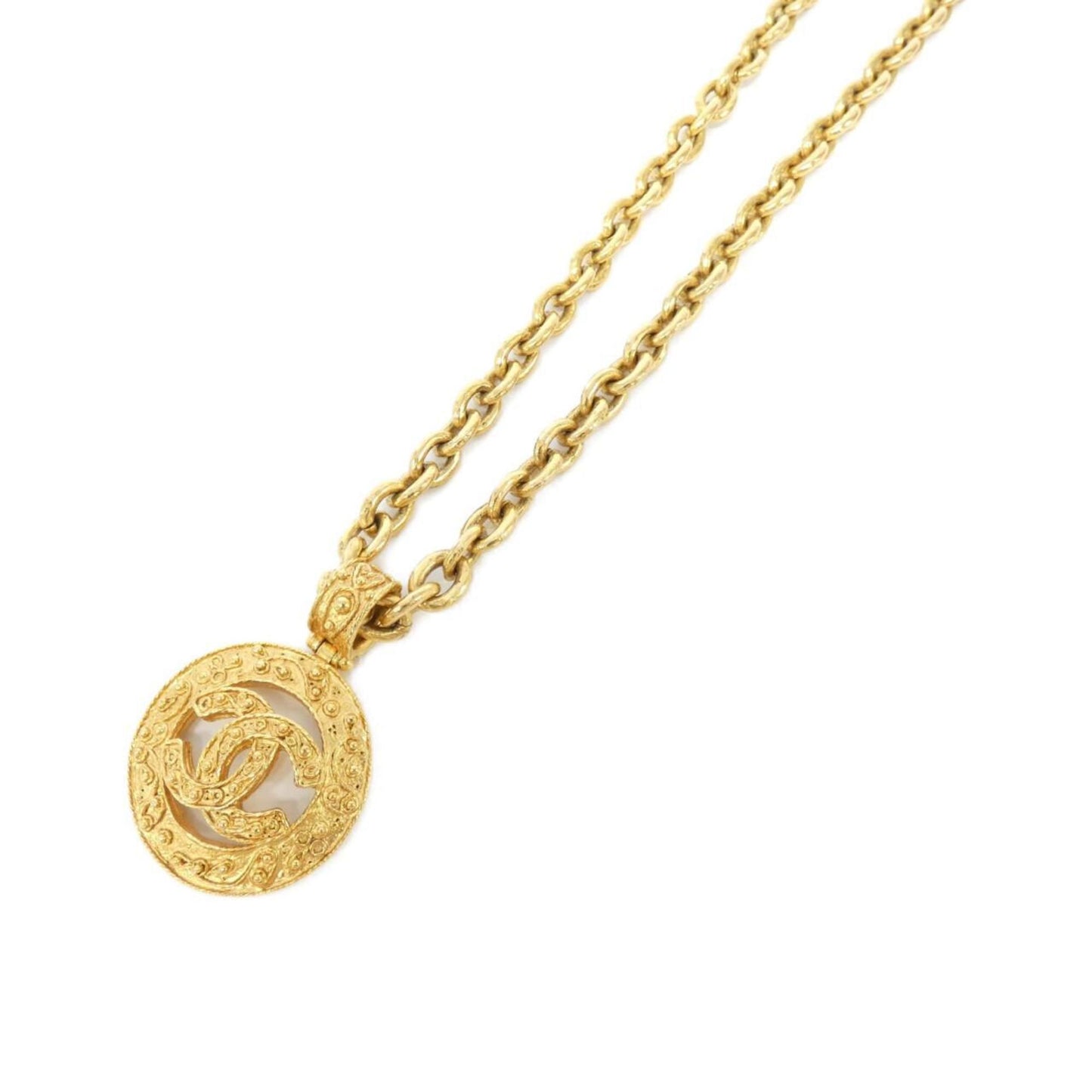 Chanel Coco Mark, Gold, Gold Plated, necklace