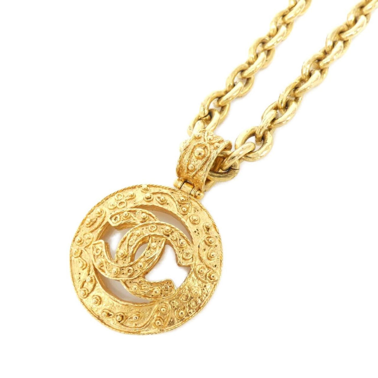 Chanel Coco Mark, Gold, Gold Plated, necklace