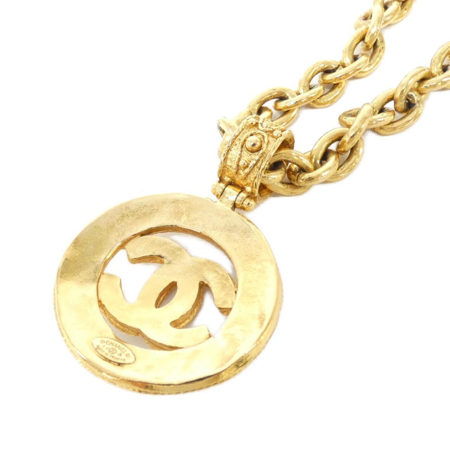 Chanel Coco Mark, Gold, Gold Plated, necklace