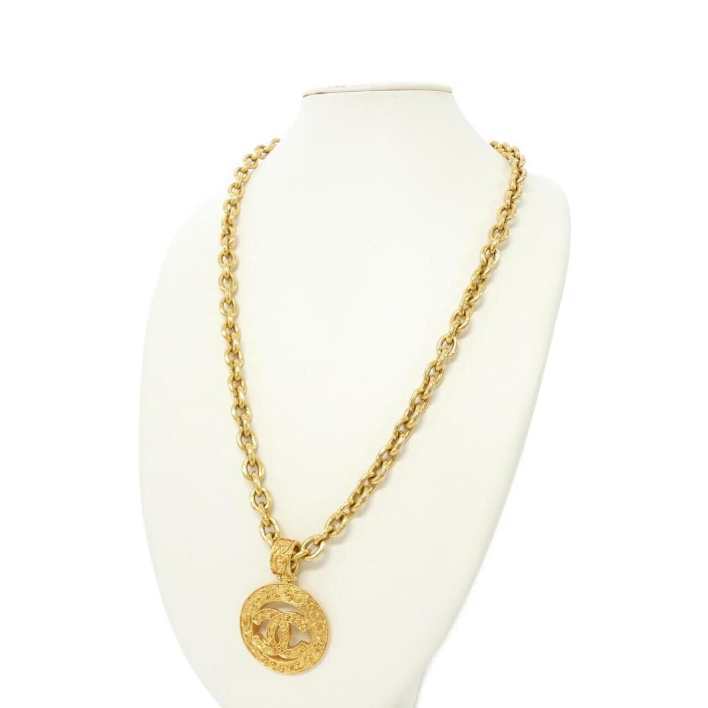 Chanel Coco Mark, Gold, Gold Plated, necklace