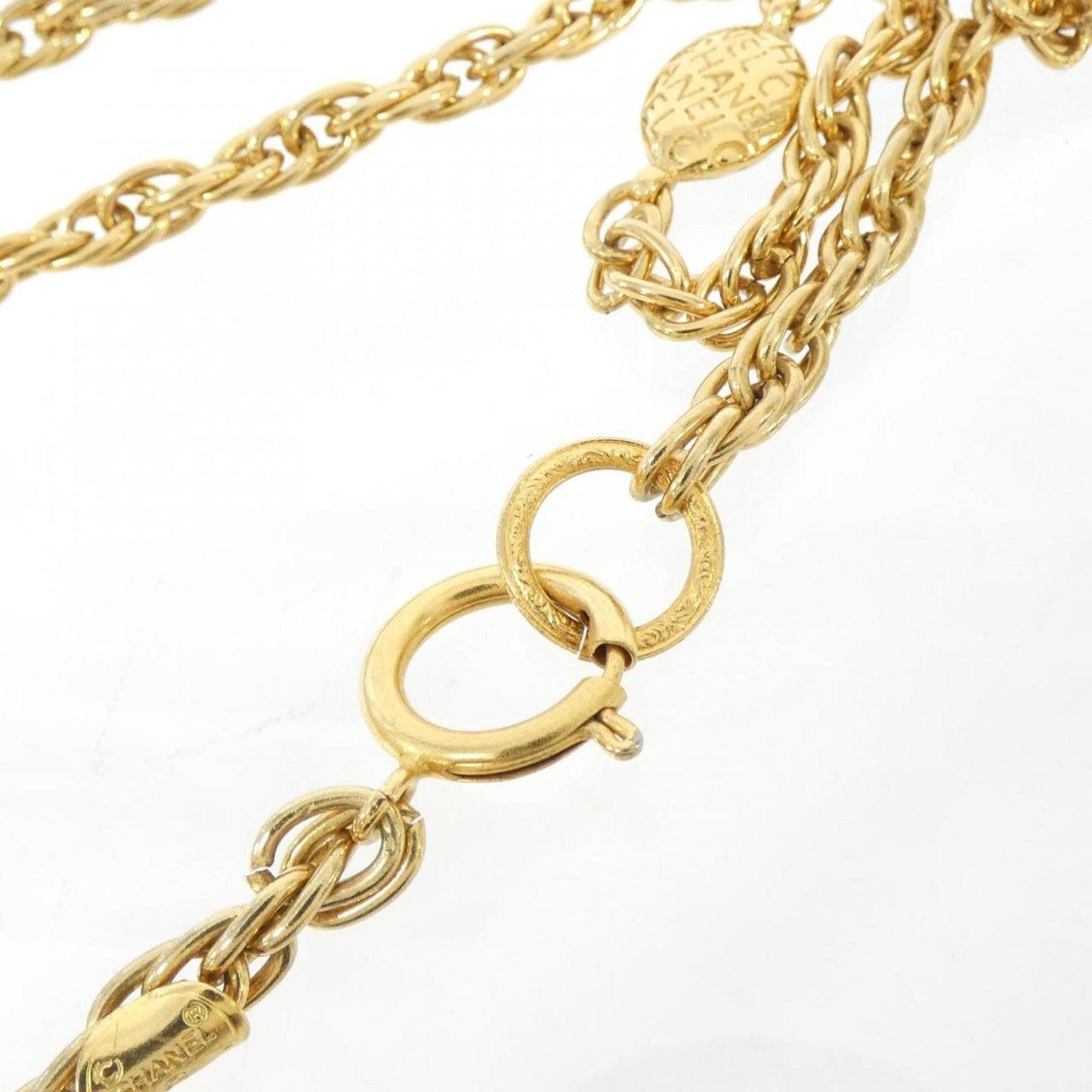 Chanel, Gold, Gold Plated, necklace