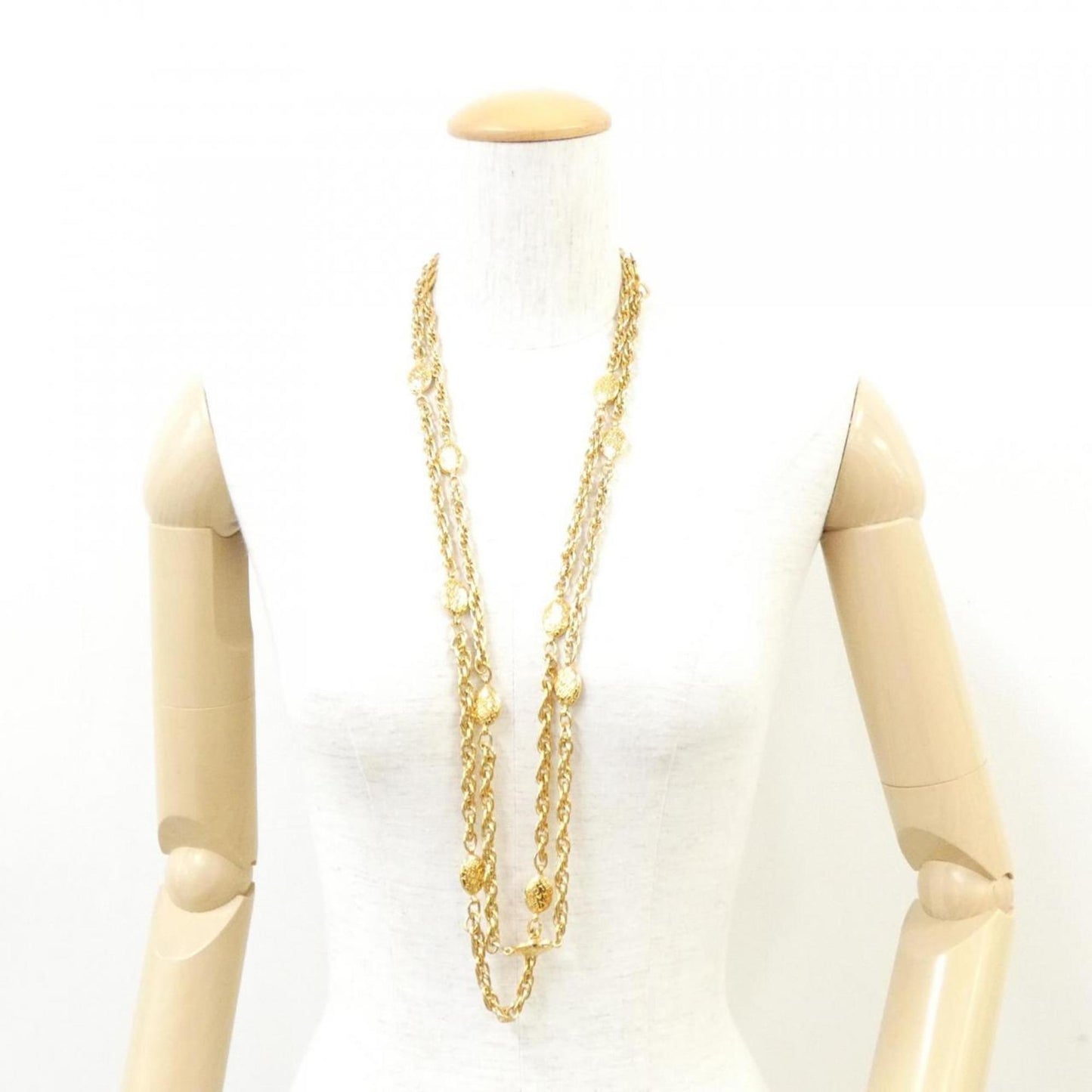 Chanel, Gold, Gold Plated, necklace