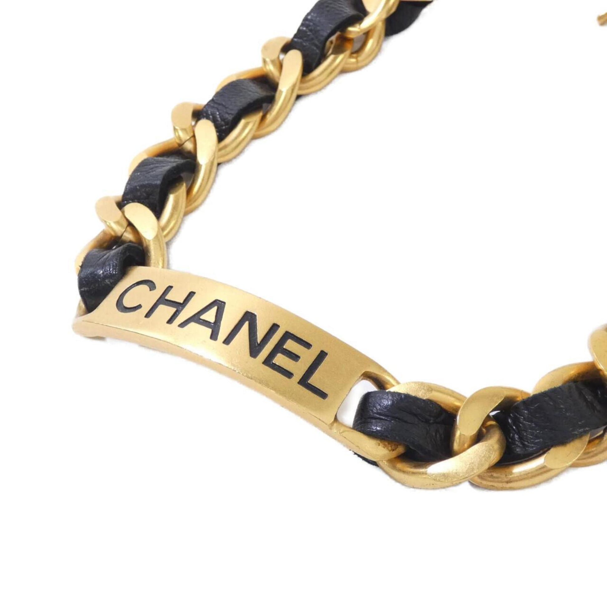 Chanel Logo CC, Gold, Gold Plated, necklace