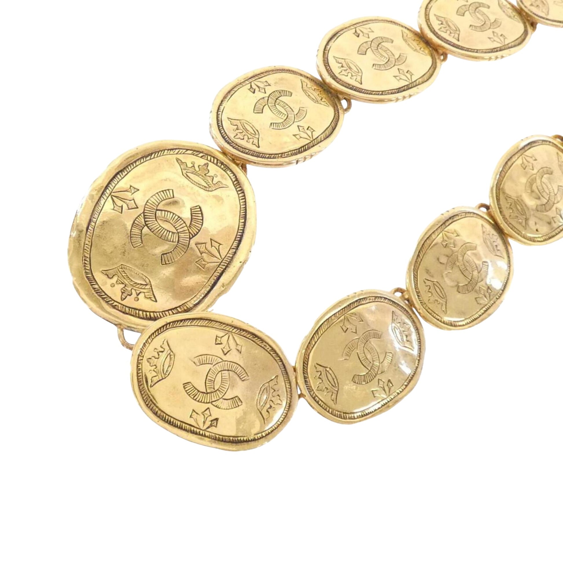 Chanel Coco Mark, Gold, Gold Plated, necklace