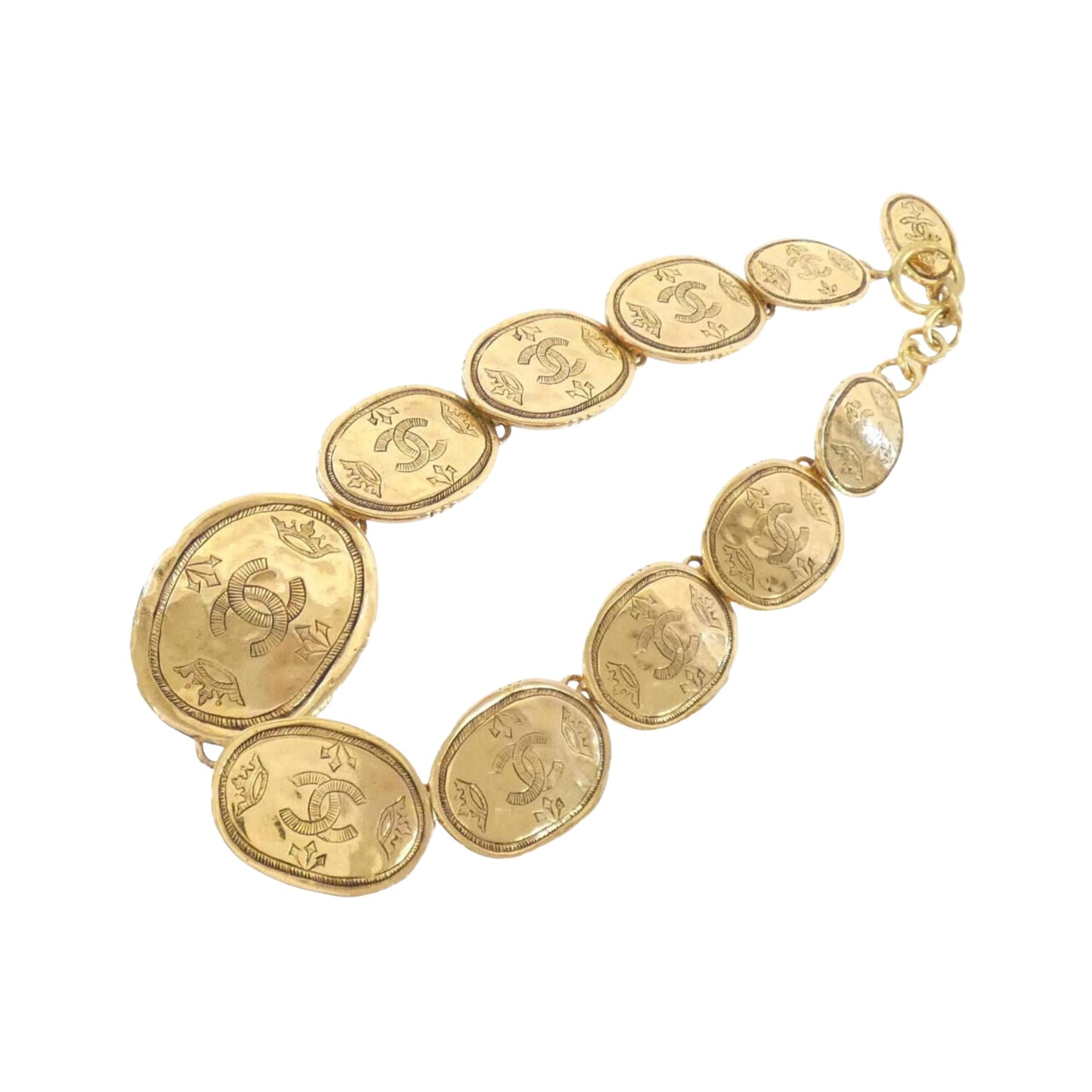 Chanel Coco Mark, Gold, Gold Plated, necklace