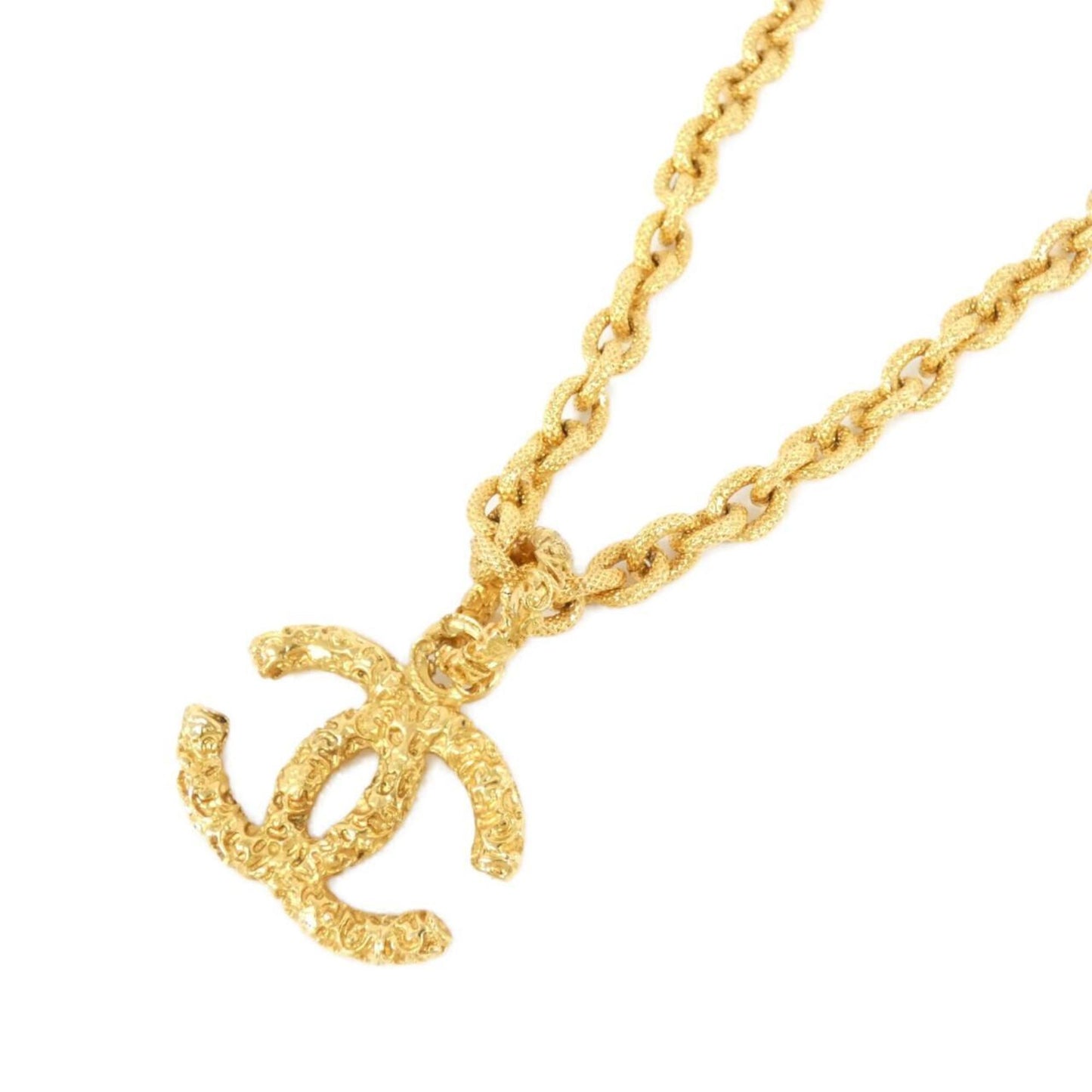 Chanel Coco Mark, Gold, Gold Plated, necklace