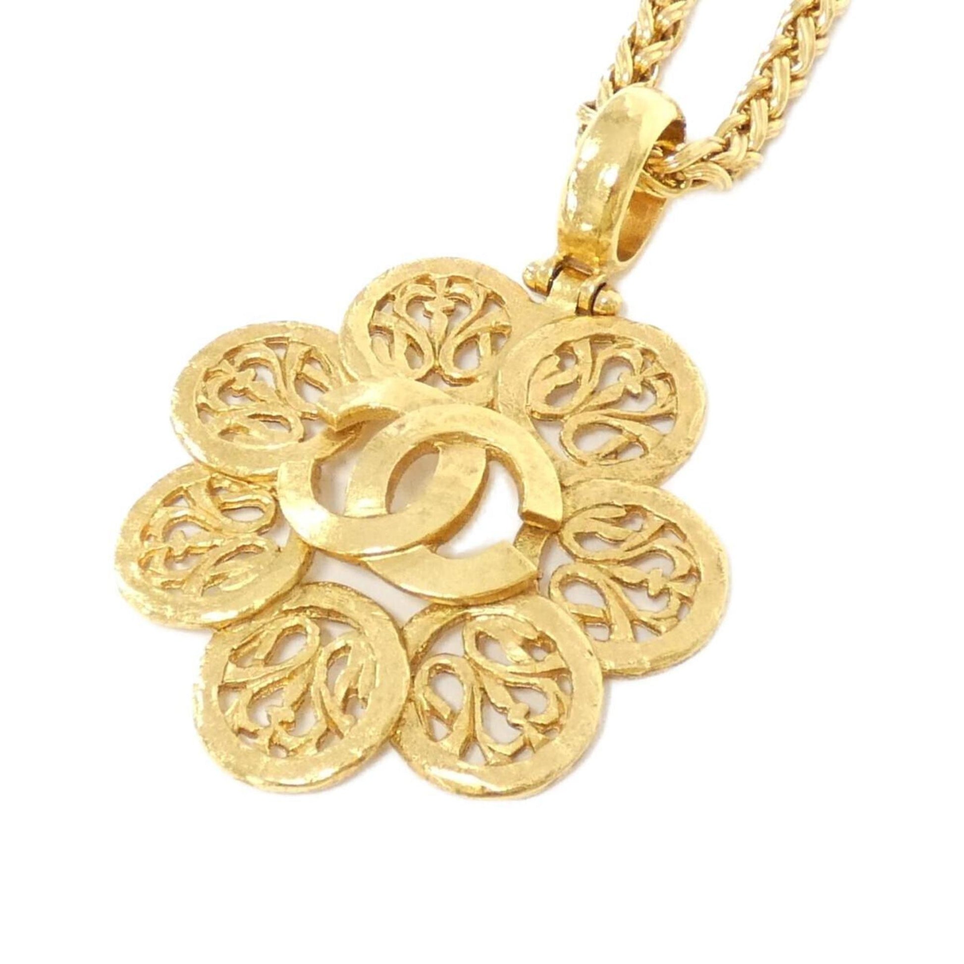 Chanel Coco Mark, Gold, Gold Plated, necklace