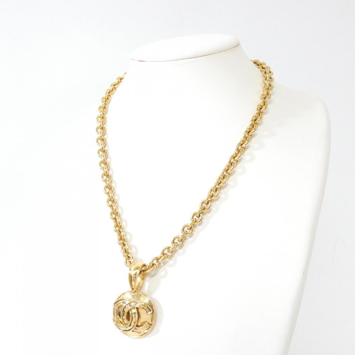 Chanel Coco Mark, Gold, Gold Plated, necklace