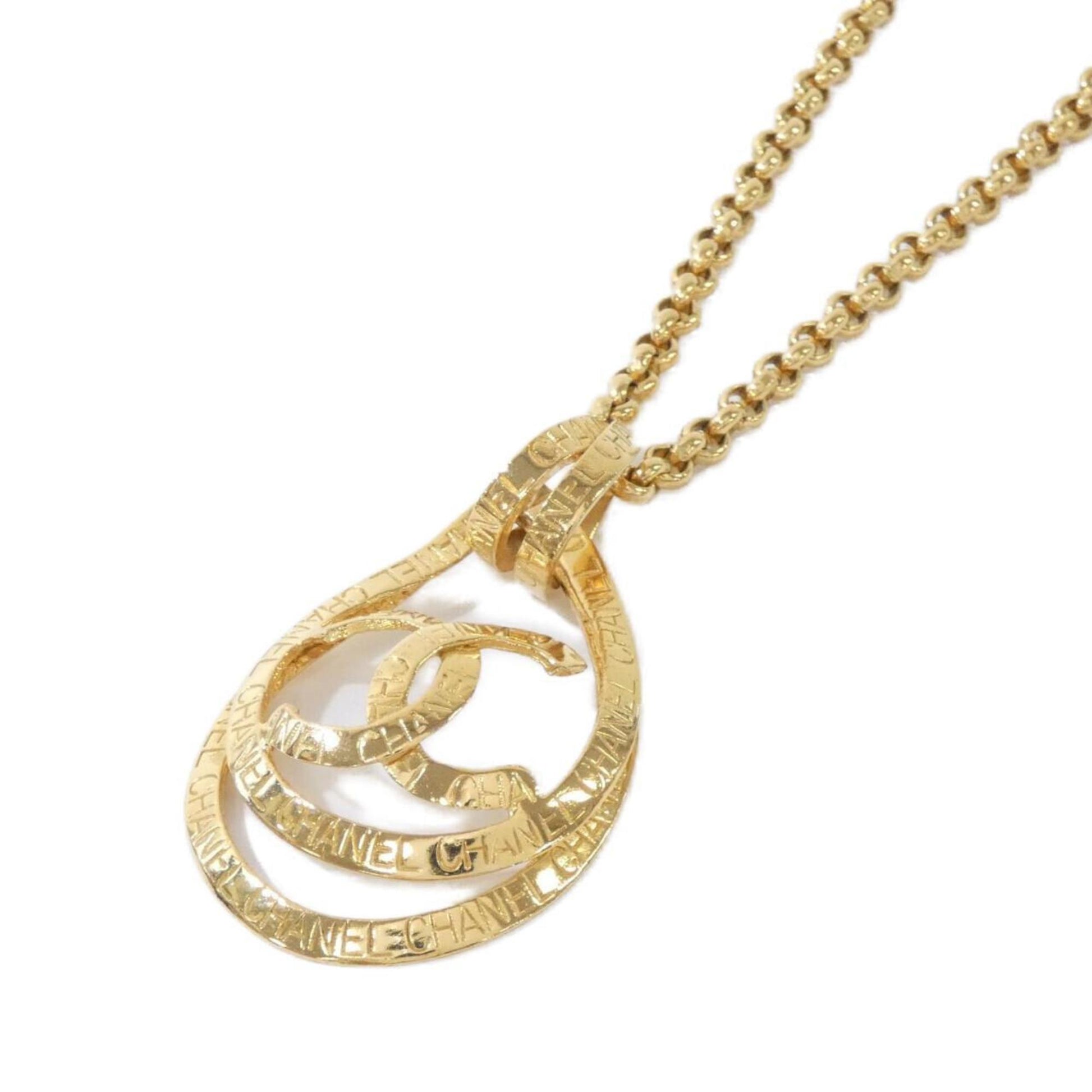 Chanel Coco Mark, Gold, Gold Plated, necklace