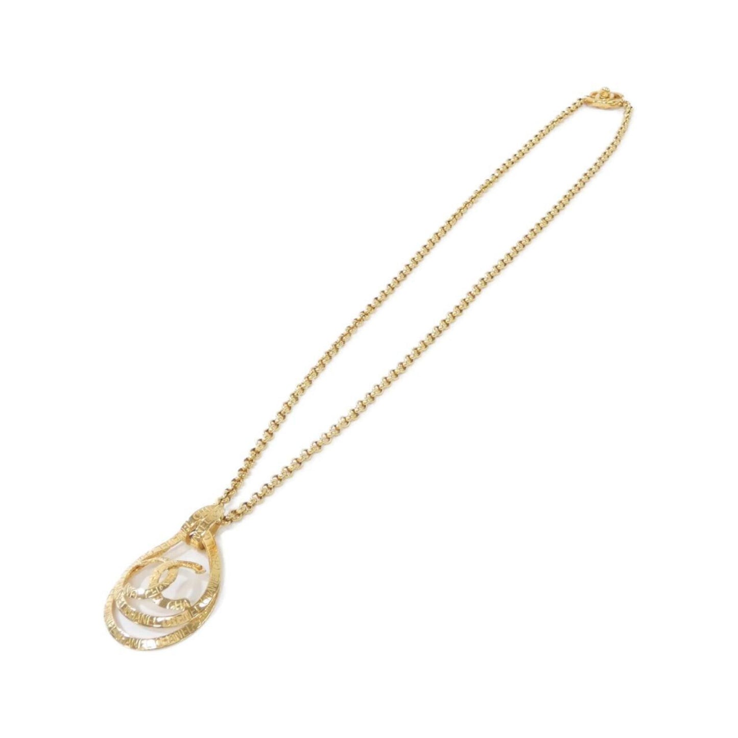 Chanel Coco Mark, Gold, Gold Plated, necklace