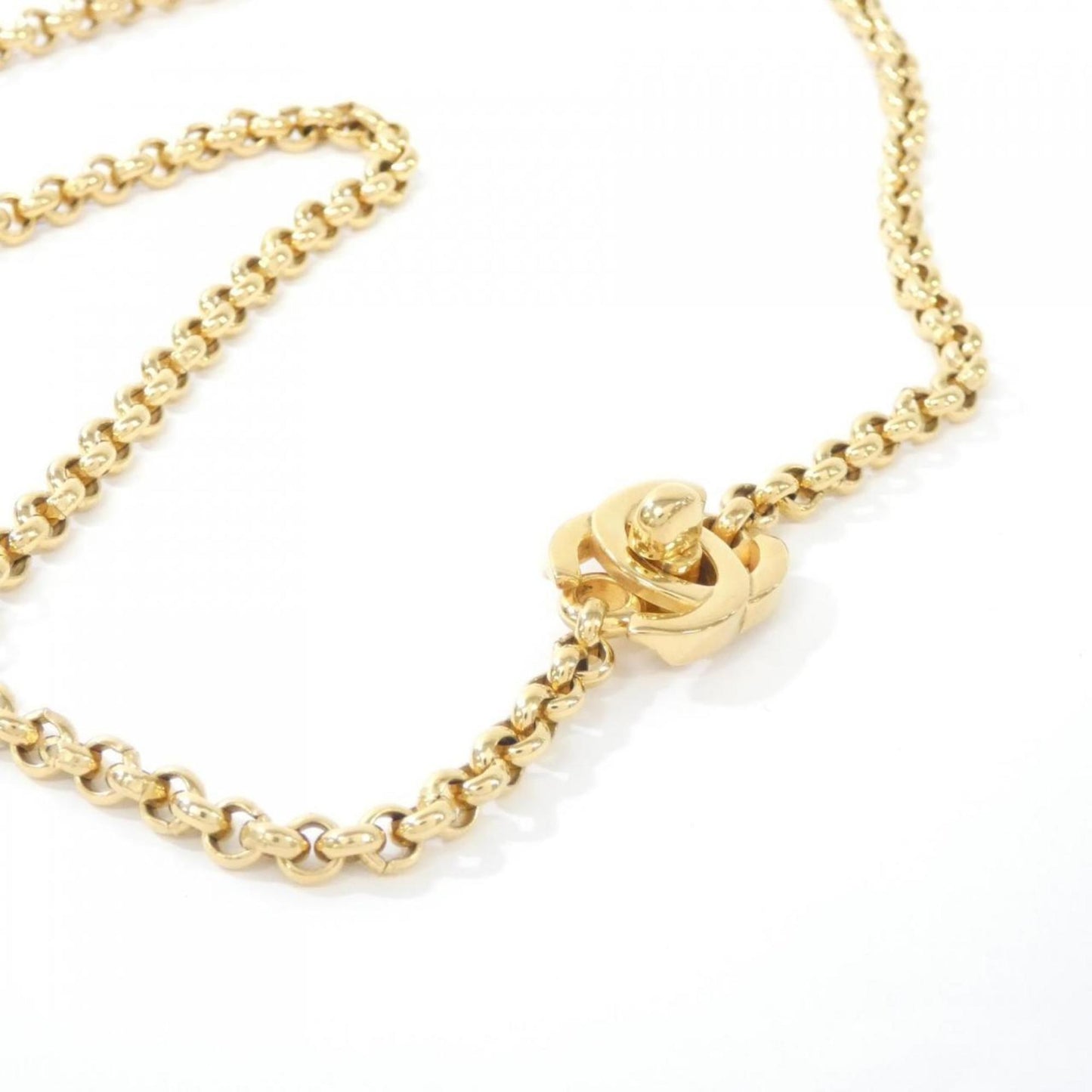 Chanel Coco Mark, Gold, Gold Plated, necklace