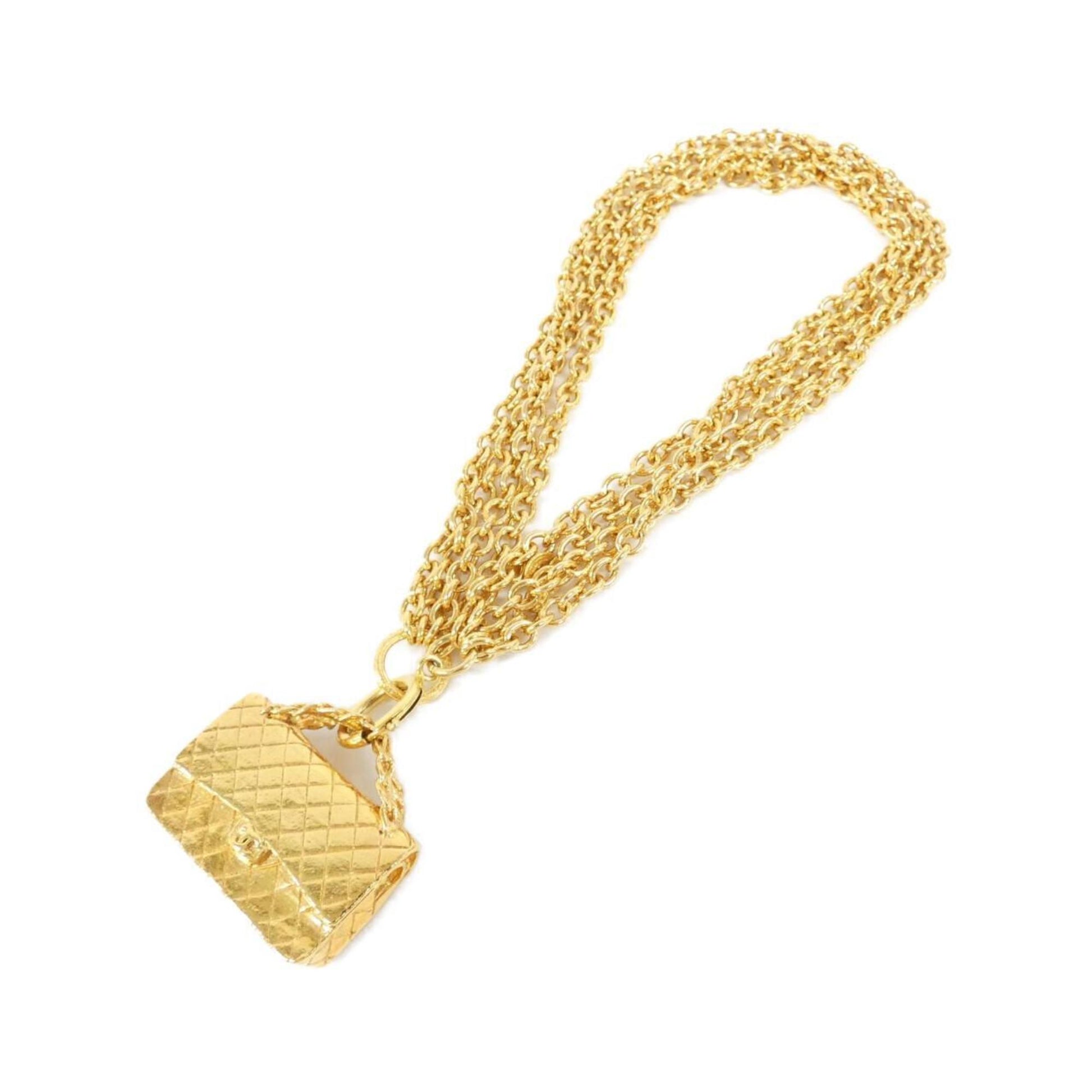 Chanel, Gold, Gold Plated, necklace