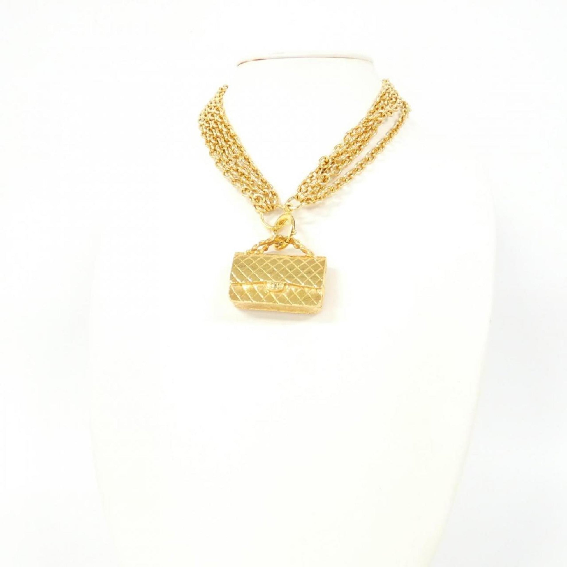 Chanel, Gold, Gold Plated, necklace