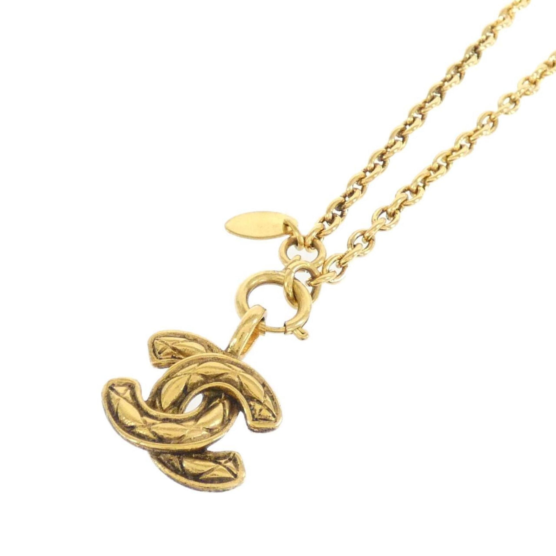 Chanel Coco Mark, Gold, Gold Plated, necklace