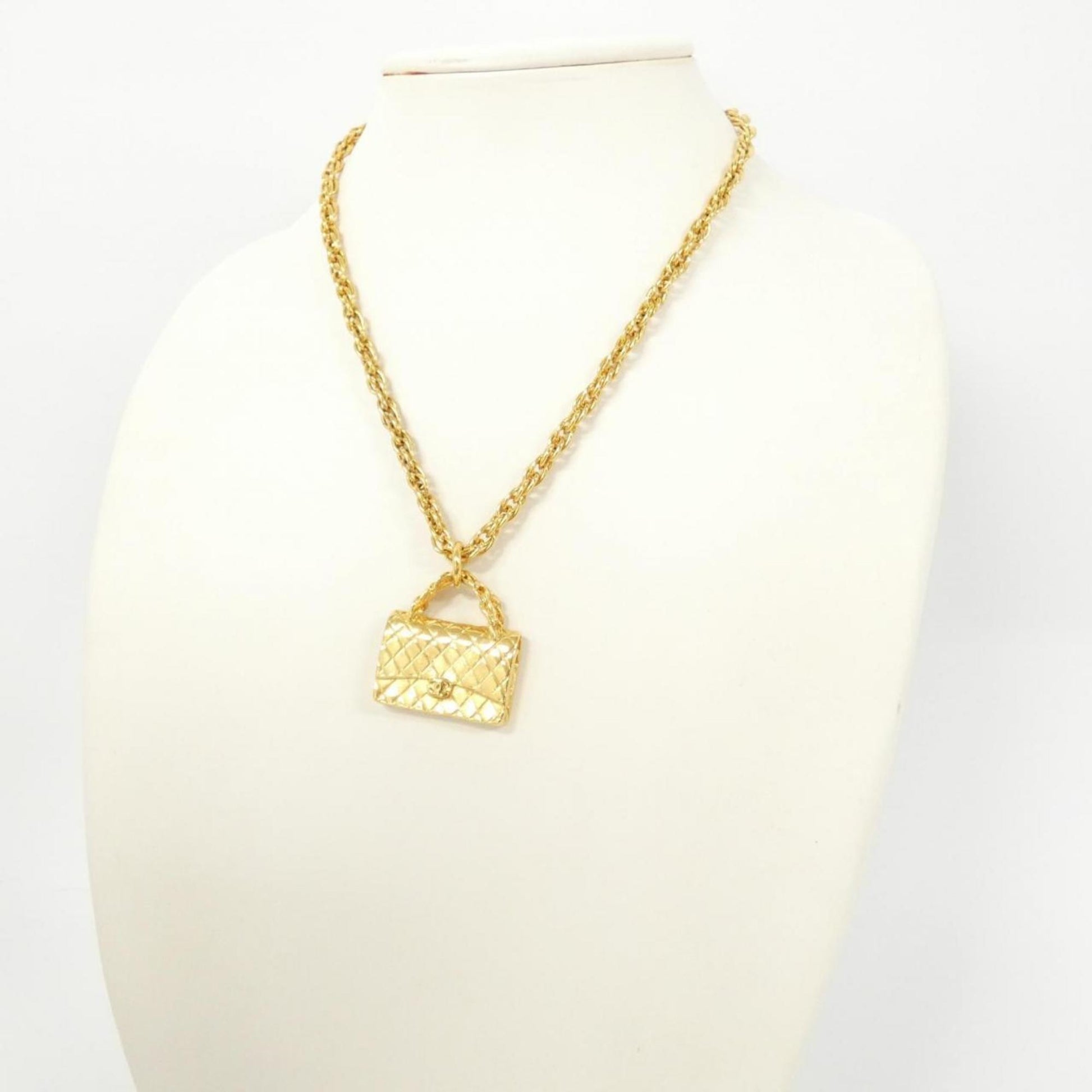 Chanel, Gold, Gold Plated, necklace