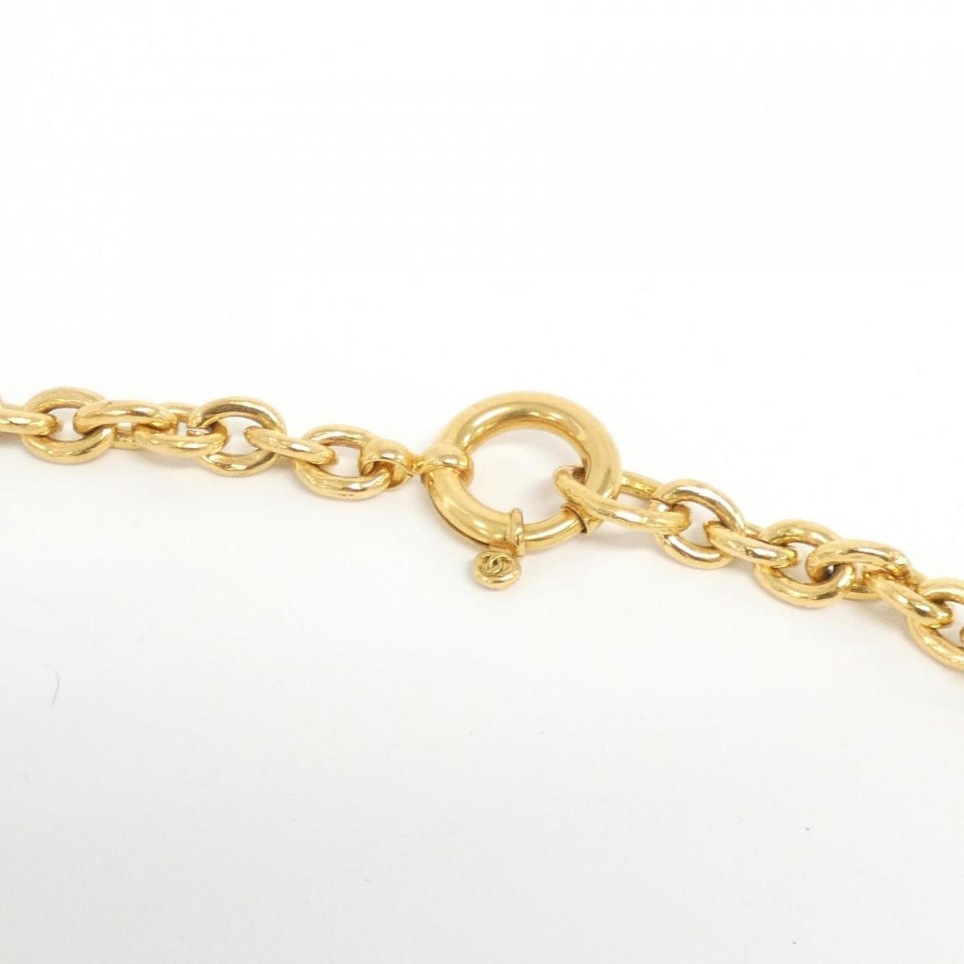 Chanel Coco Mark, Gold, Metal, necklace