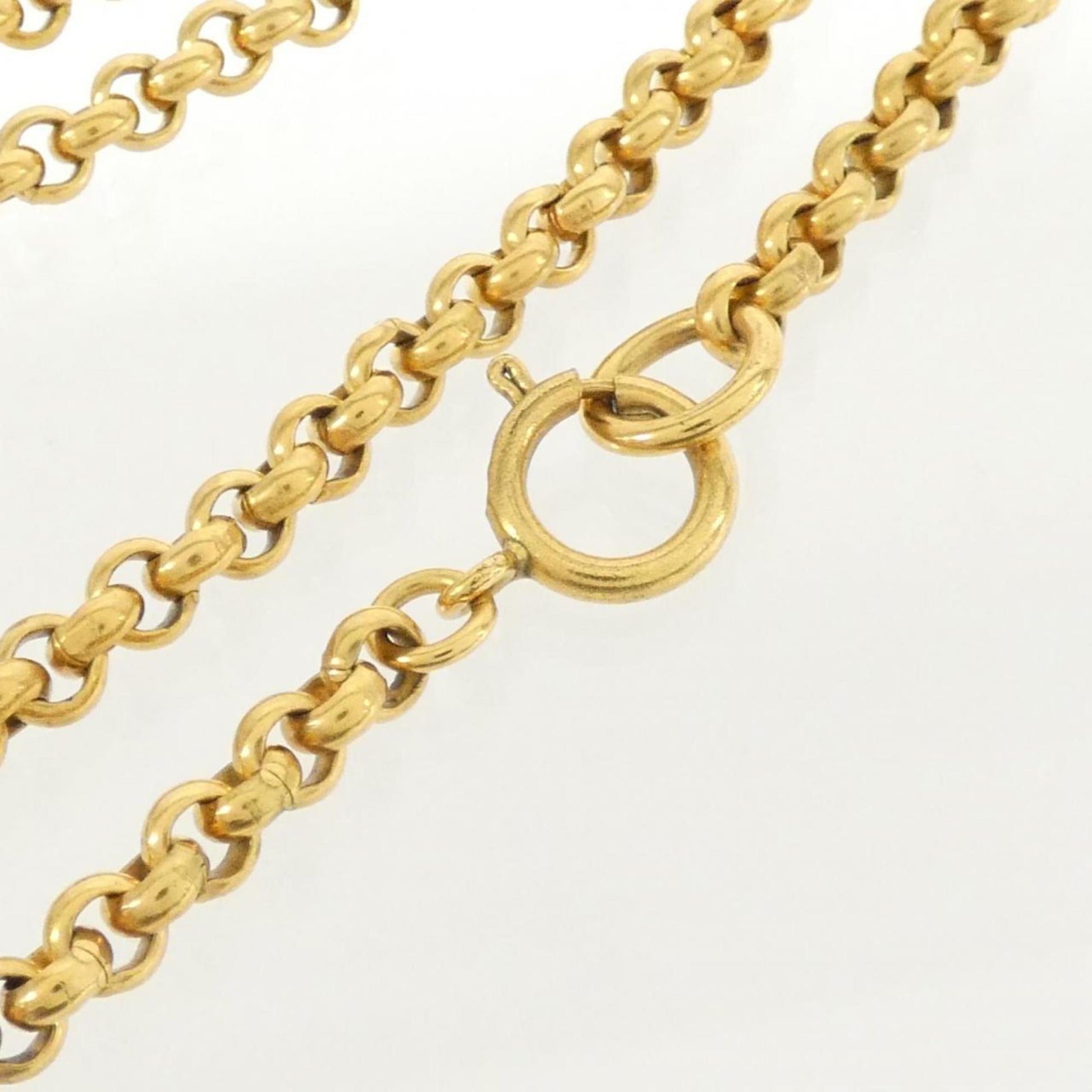 Chanel Coco Mark, Gold, Metal, necklace